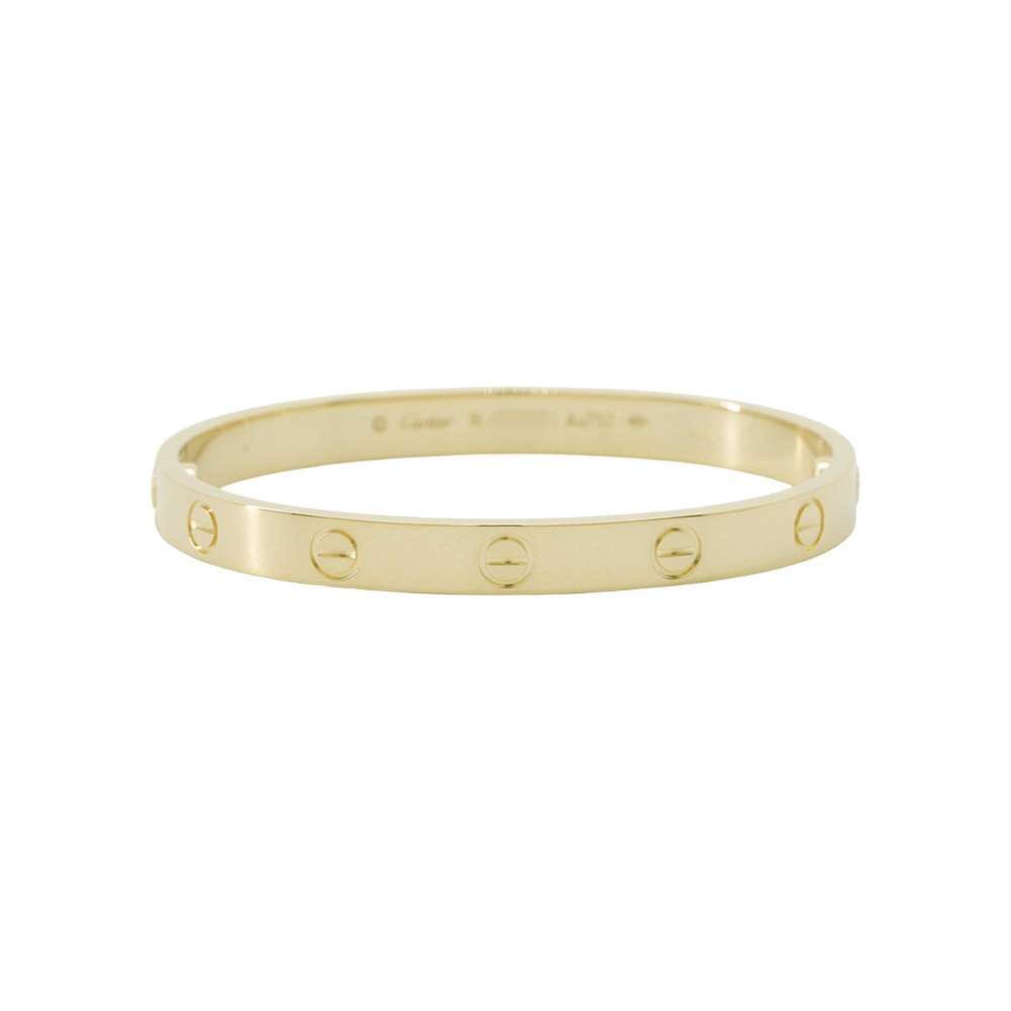 Cartier Bracelet Love Classic K18YG Yellow Gold Size 16 B6067516 LOVE Bangle