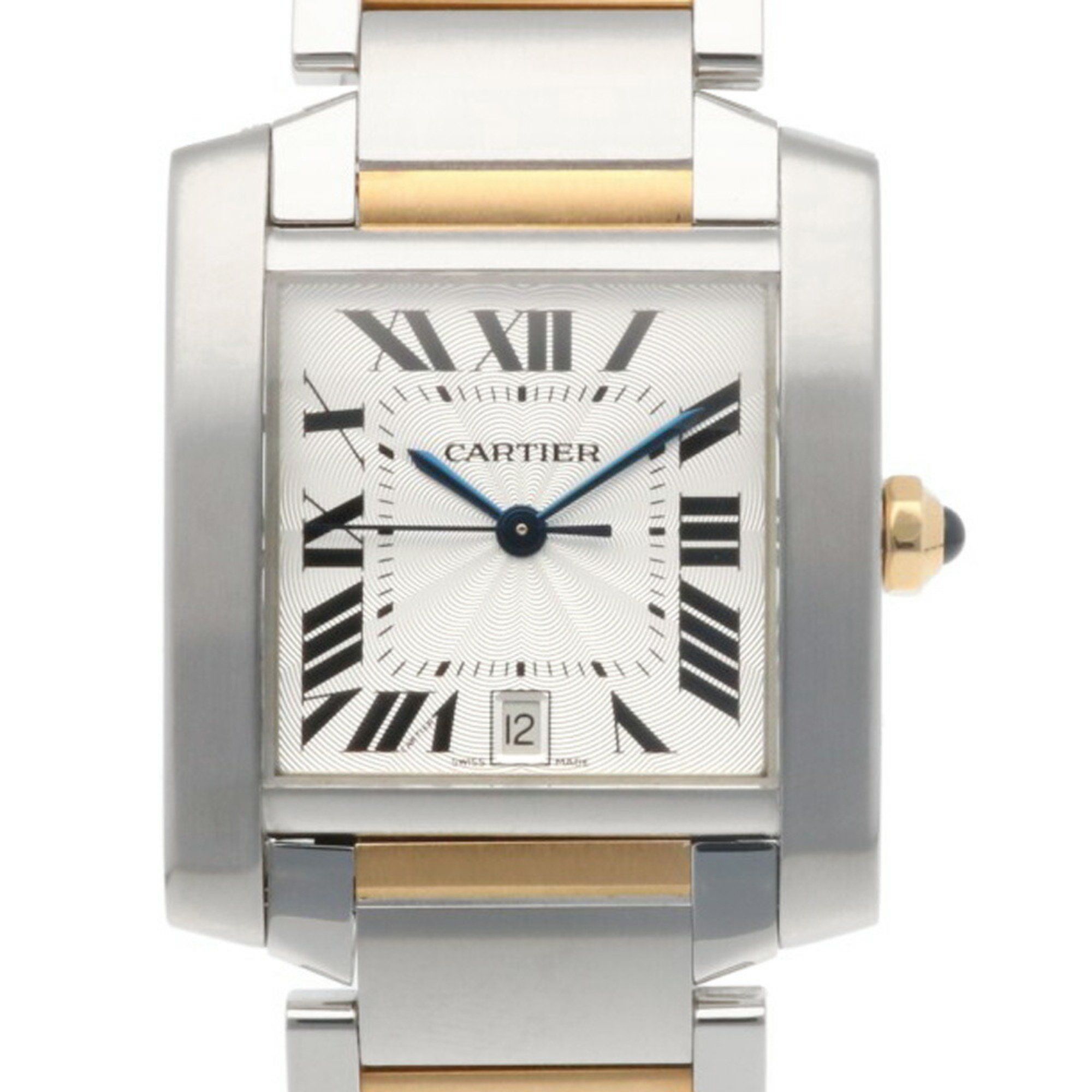 Cartier Tank Francaise LM Watch, Stainless Steel Automatic, Men's, CARTIER
