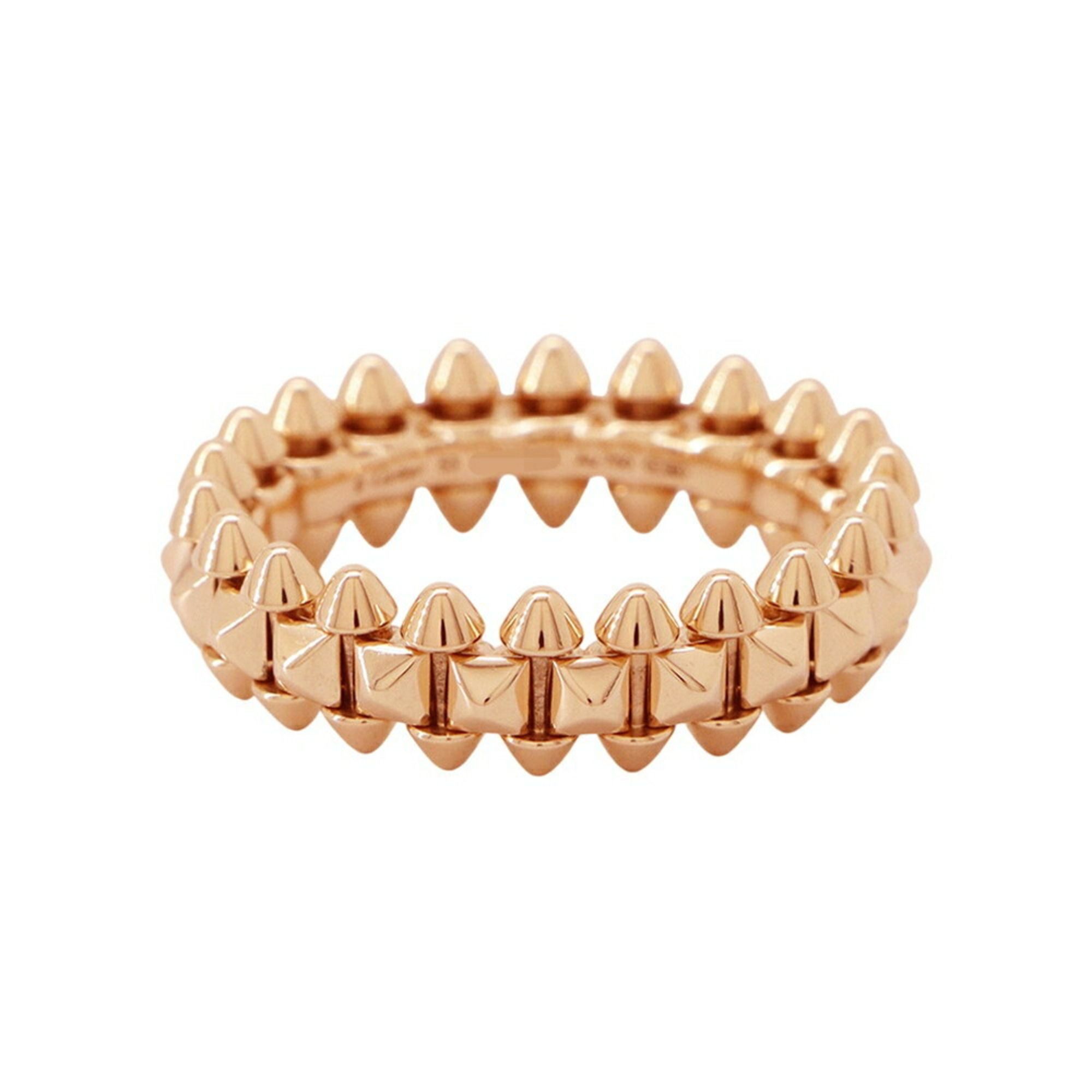 Cartier Ring Crash de SM 18KPG Pink Gold Size 53 B4229800