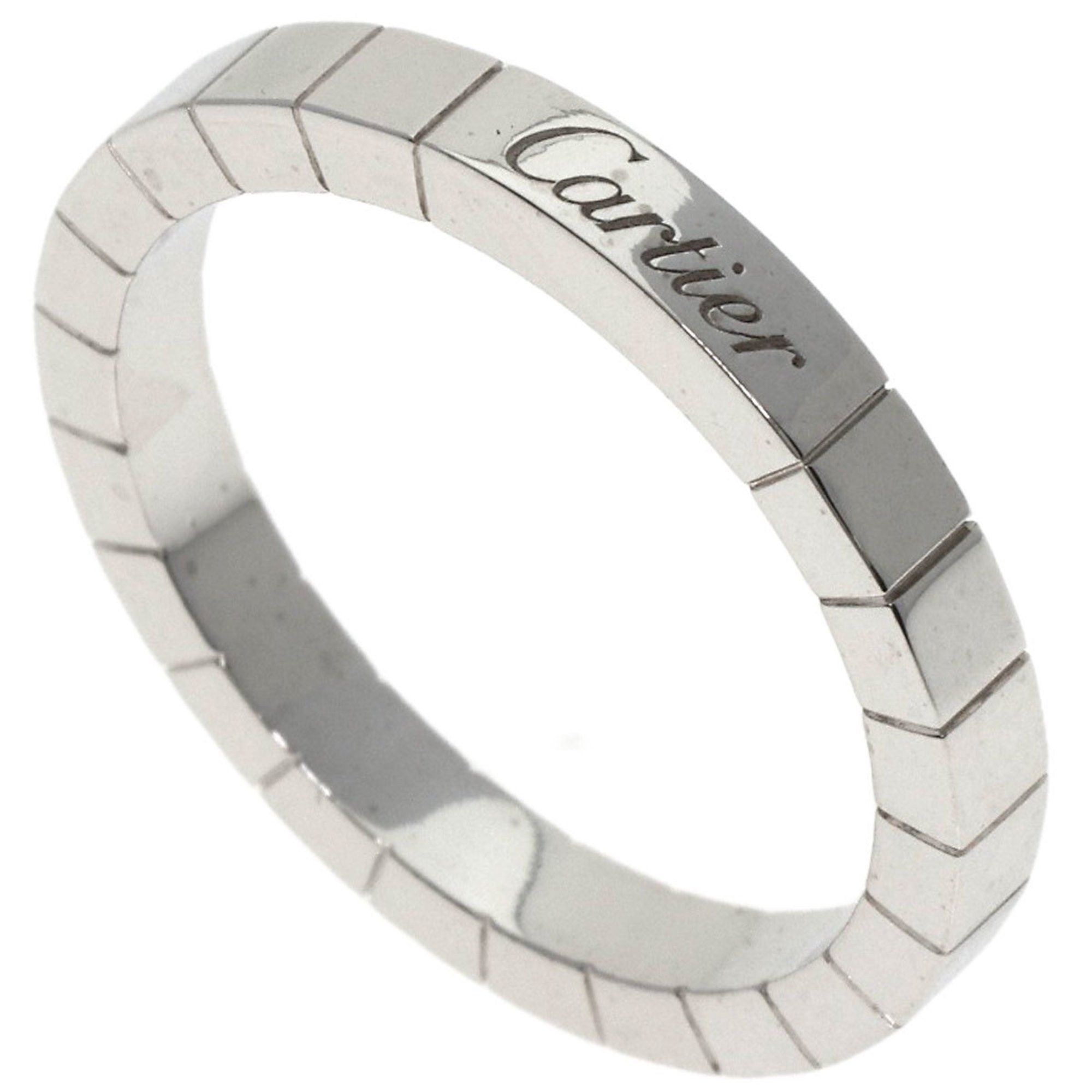 Cartier Lanier #61 Ring, 18K White Gold, Women's, CARTIER