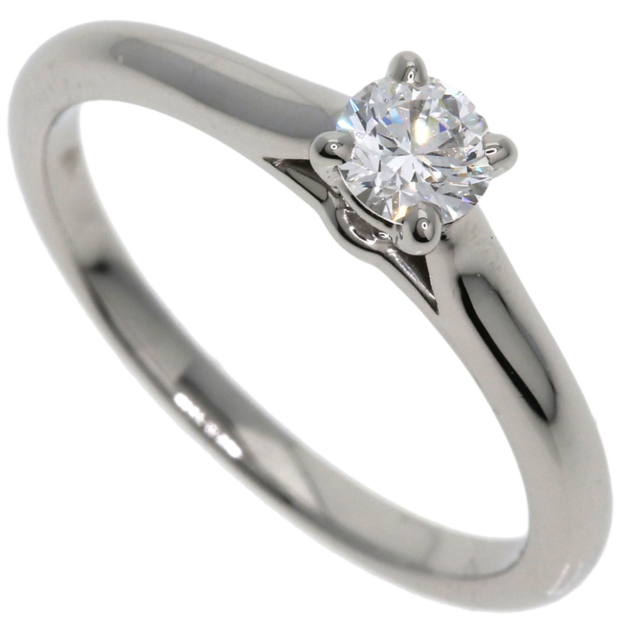 Cartier Solitaire 1P Diamond Ring, Platinum PT950, Women's CARTIER