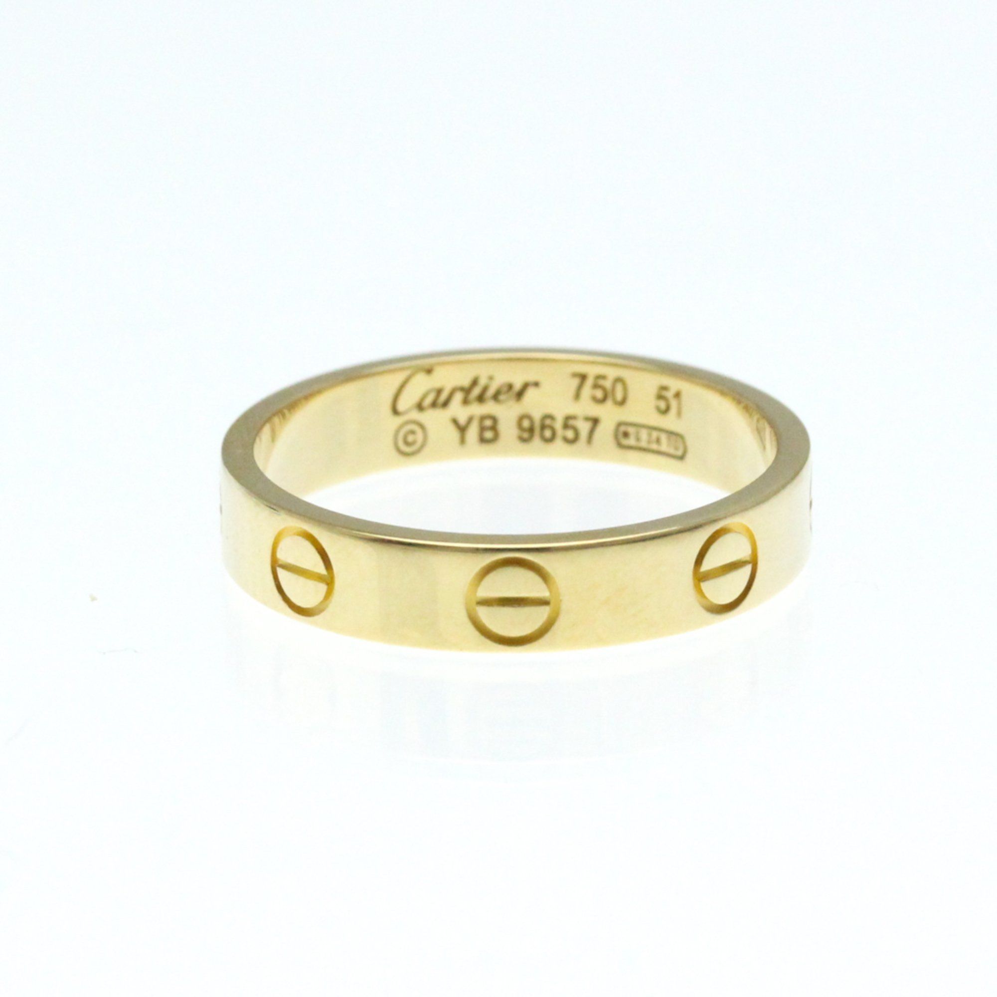 Cartier Mini Love Ring B4085051 Yellow Gold (18K) Fashion No Stone Band Ring Gold