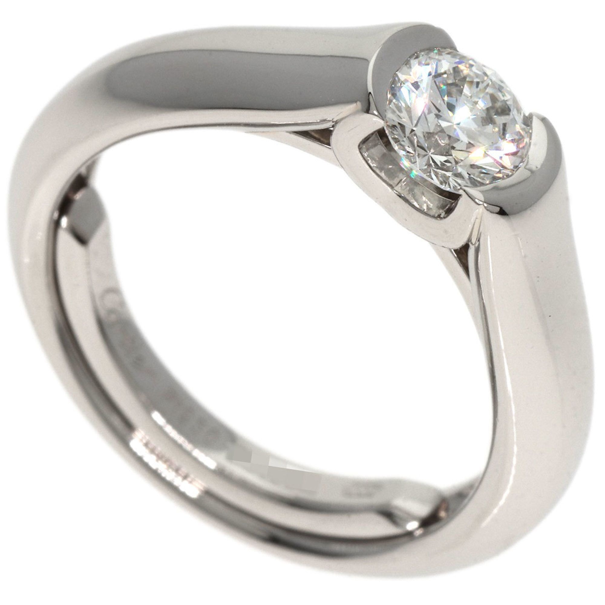 Cartier Solitaire Diamond Ring, Platinum PT950, Women's CARTIER