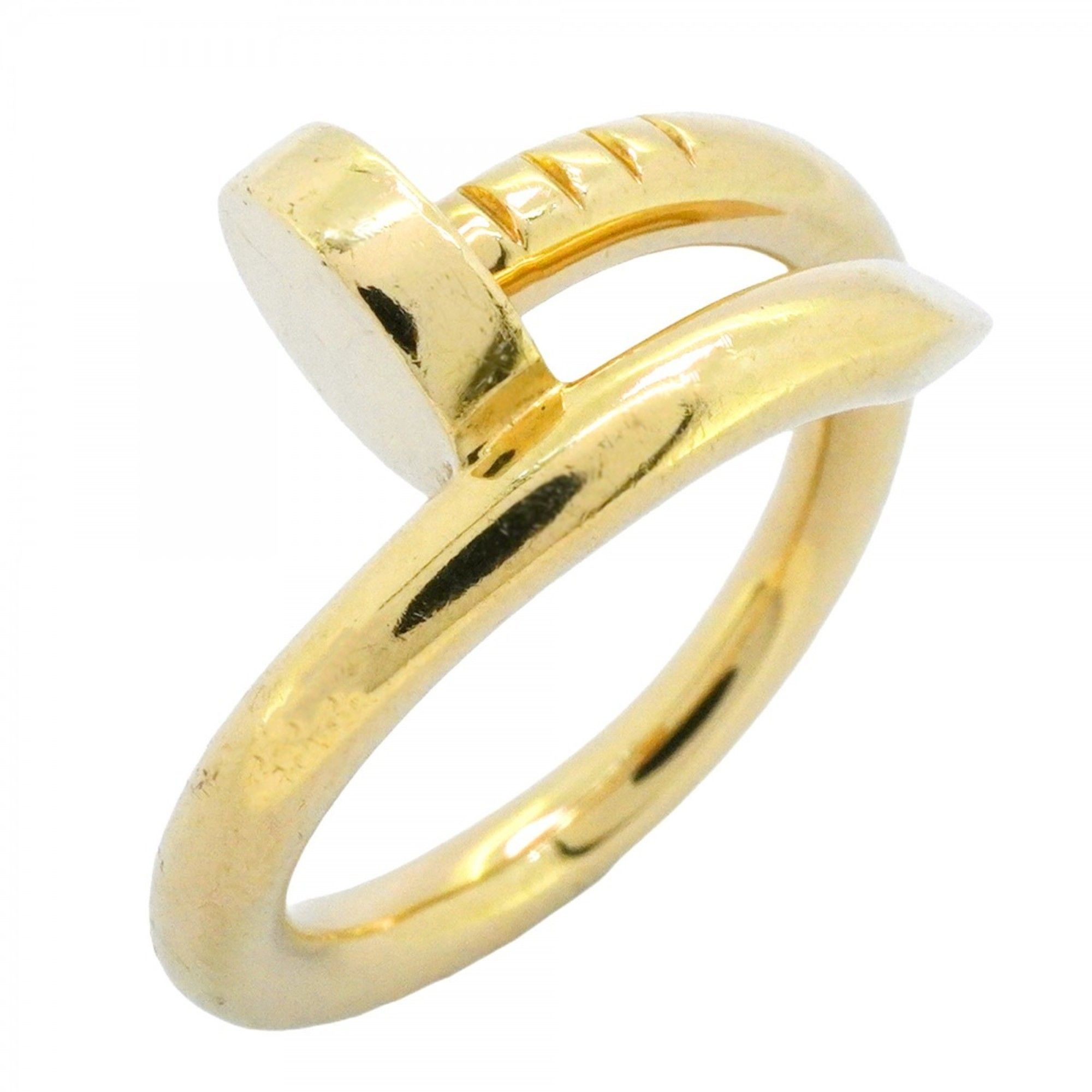 Cartier Ring Juste Unclou 18KYG Yellow Gold #51 Ladies