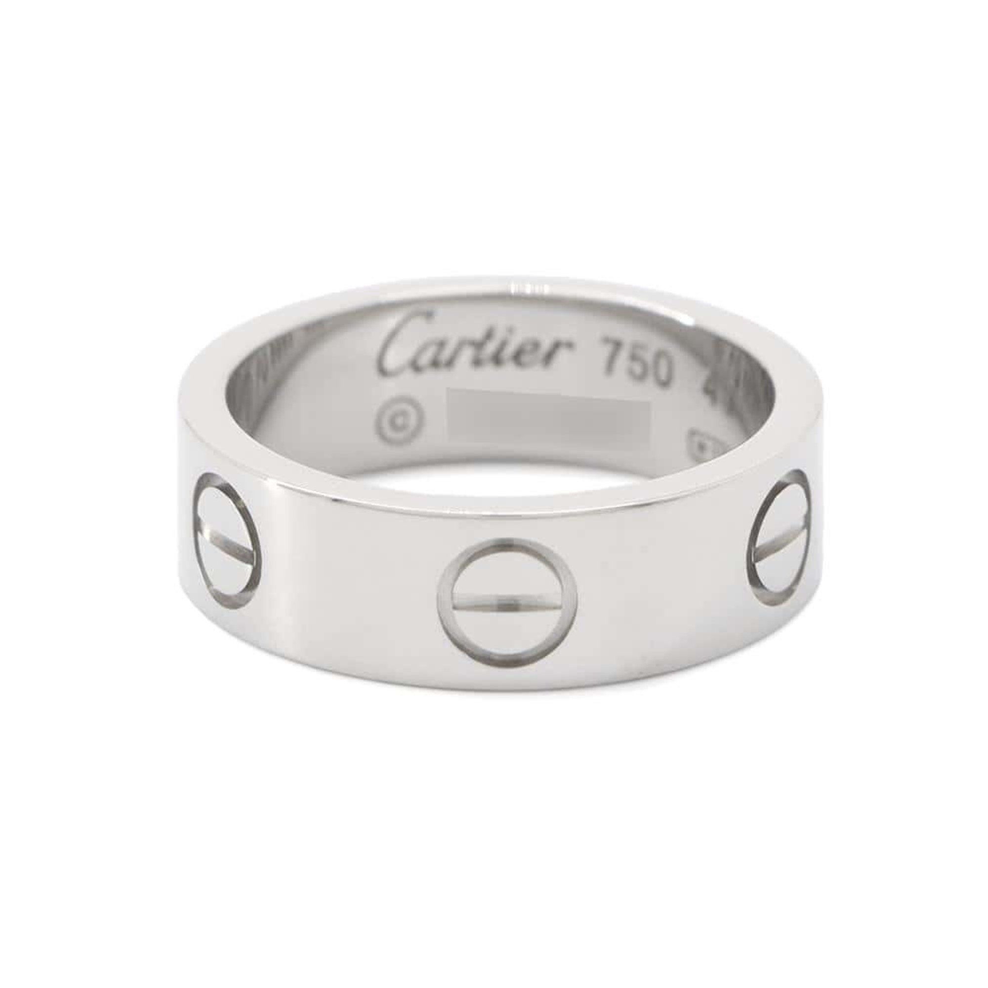 Cartier Ring Love Classic Model K18WG Size 49 B4022649 LOVE