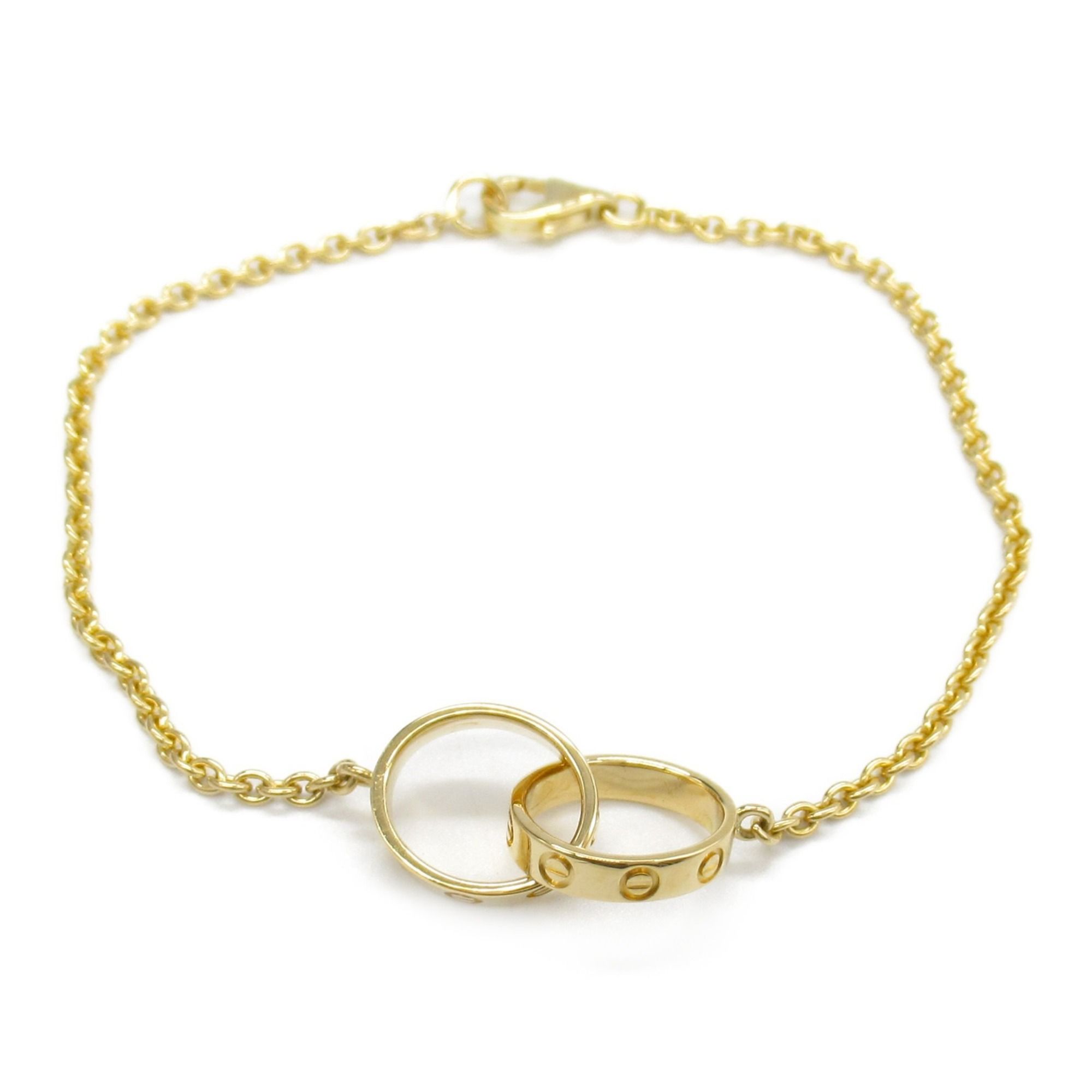 CARTIER Baby Love Bracelet 18K (Yellow Gold) Women's Gold