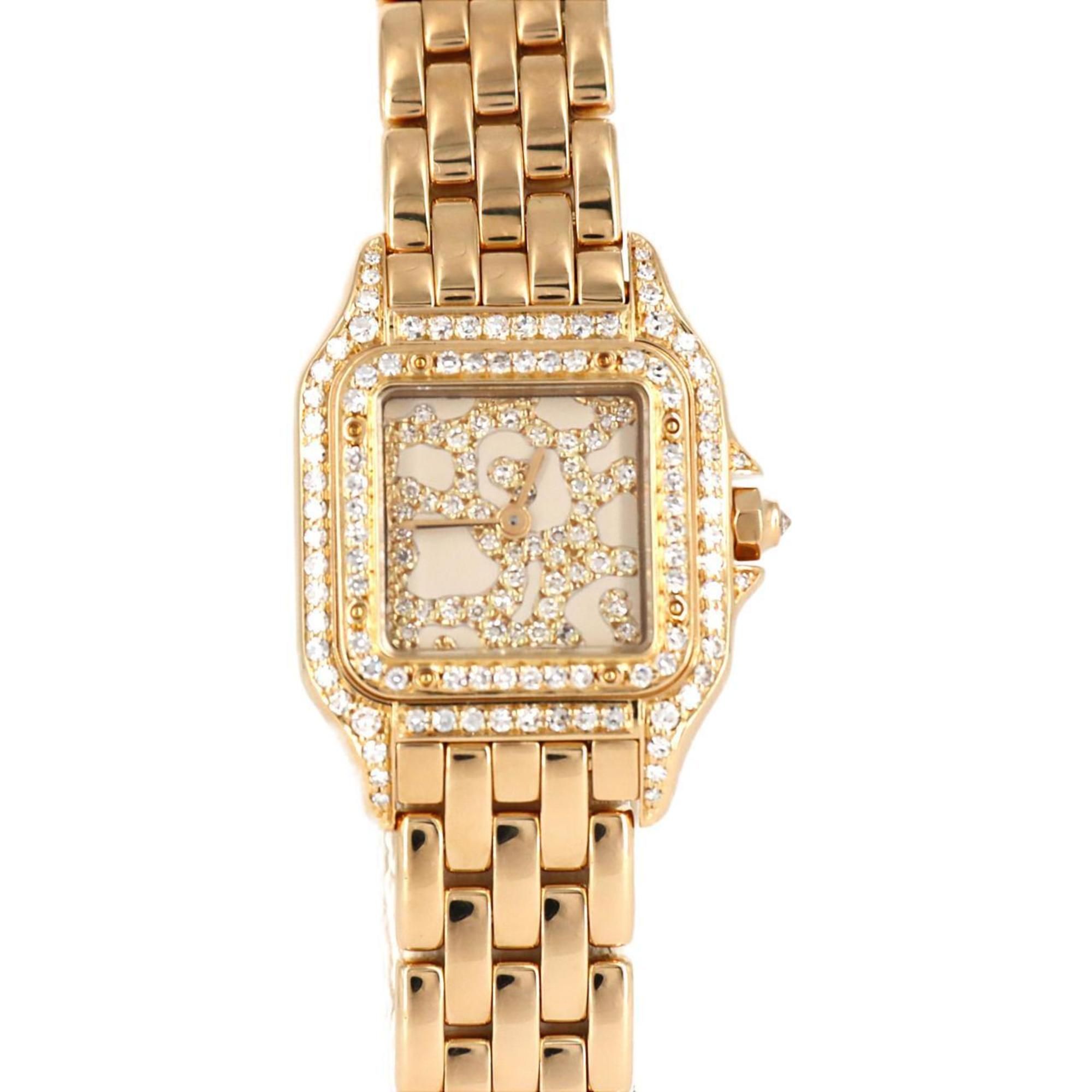 Cartier Panthere SM YG 2D WF3002B9 Watch Quartz