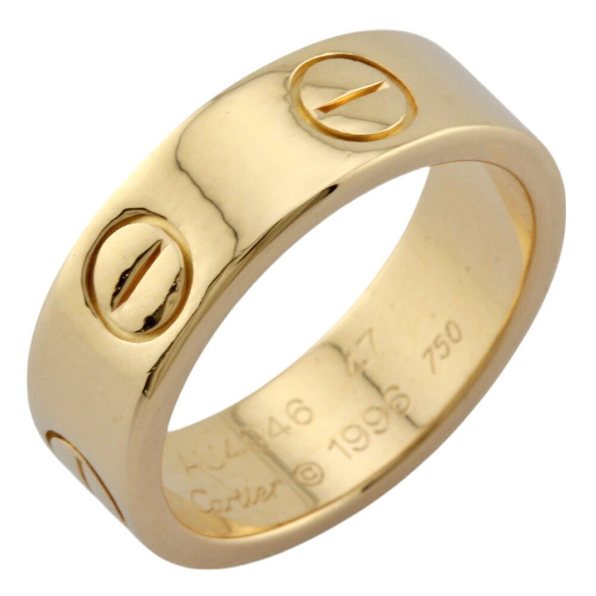 Cartier Love Ring, Size 6.5, 18K, Women's, CARTIER