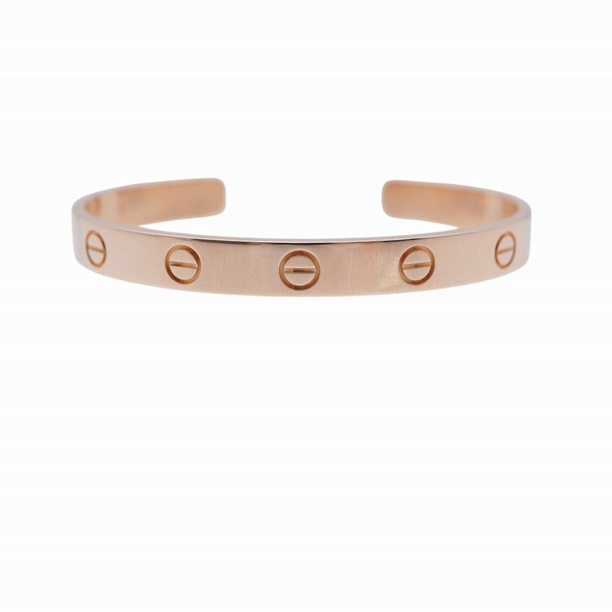 Like new Cartier Love 18KPG Bangle #16 Pink Gold 750 0207CARTIER