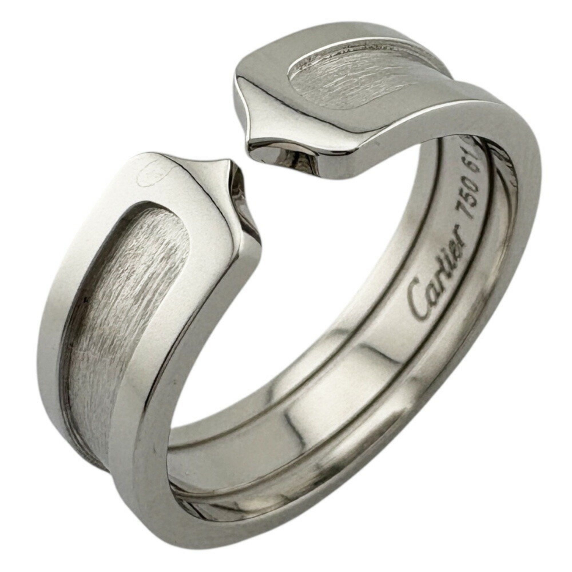 Cartier 2C Ring, Cartier, size 20.5, 18K, unisex, CARTIER