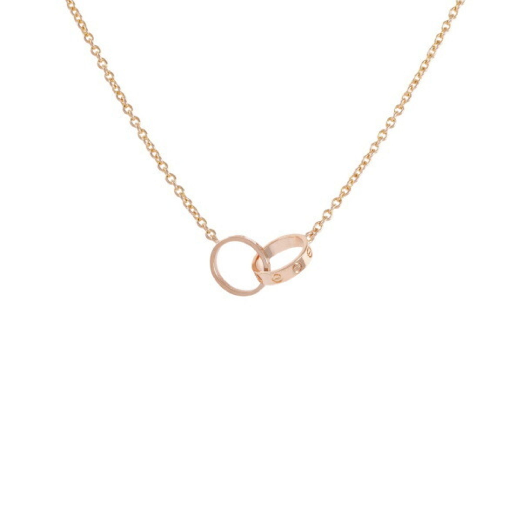 Cartier Love 18K Pink Gold Necklace