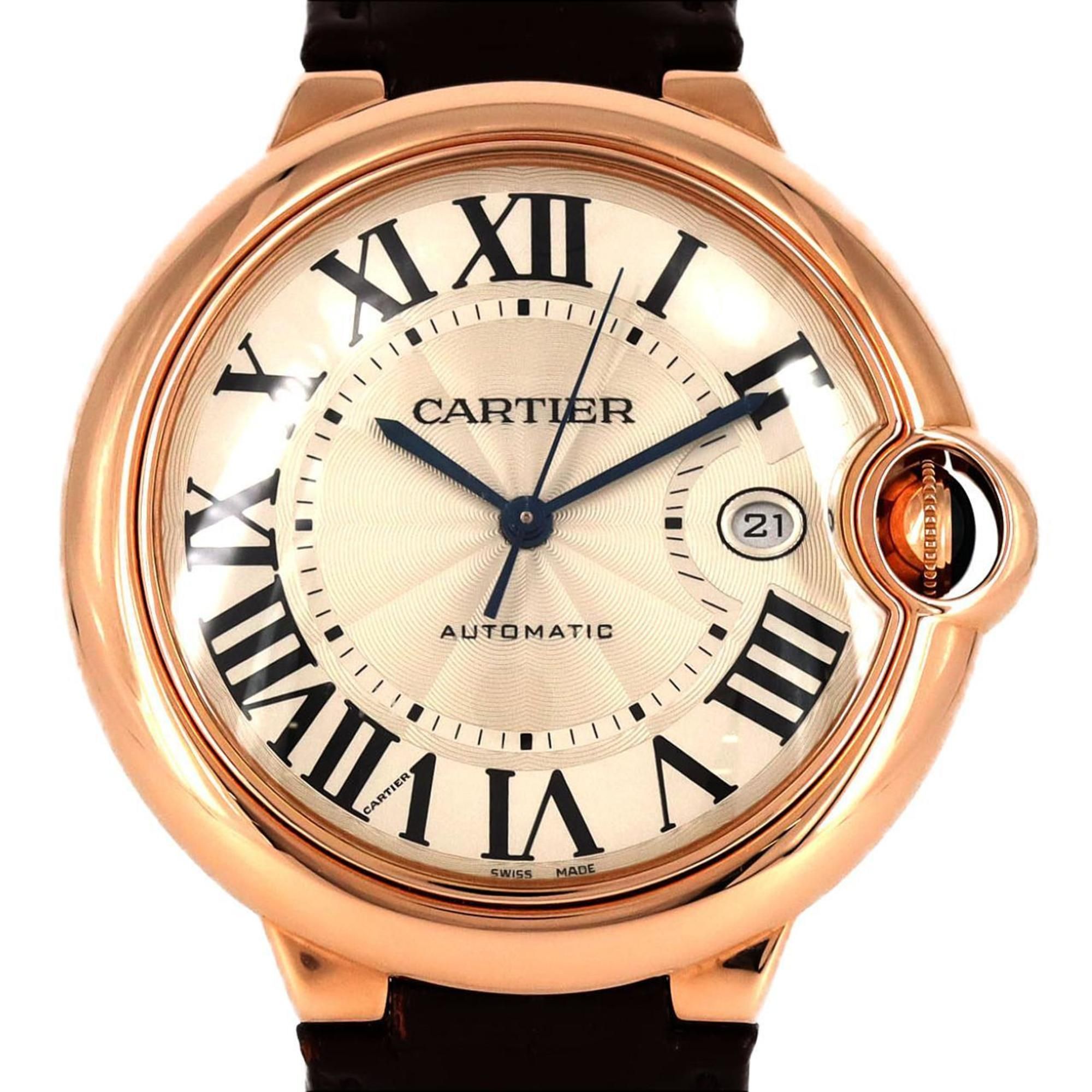 Cartier Ballon Bleu PG WGBB0017 PG/RG Wristwatch Automatic