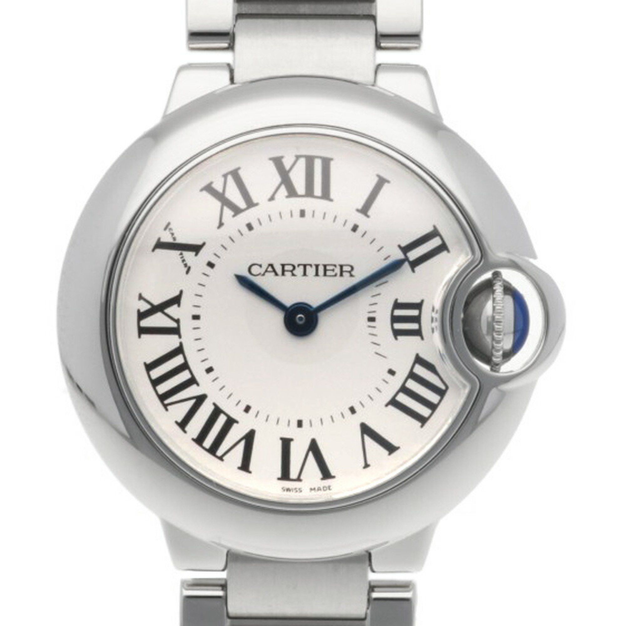 Cartier Ballon Bleu Watch, Stainless Steel 3009 Quartz, Ladies, CARTIER, Manufacturer's Finish