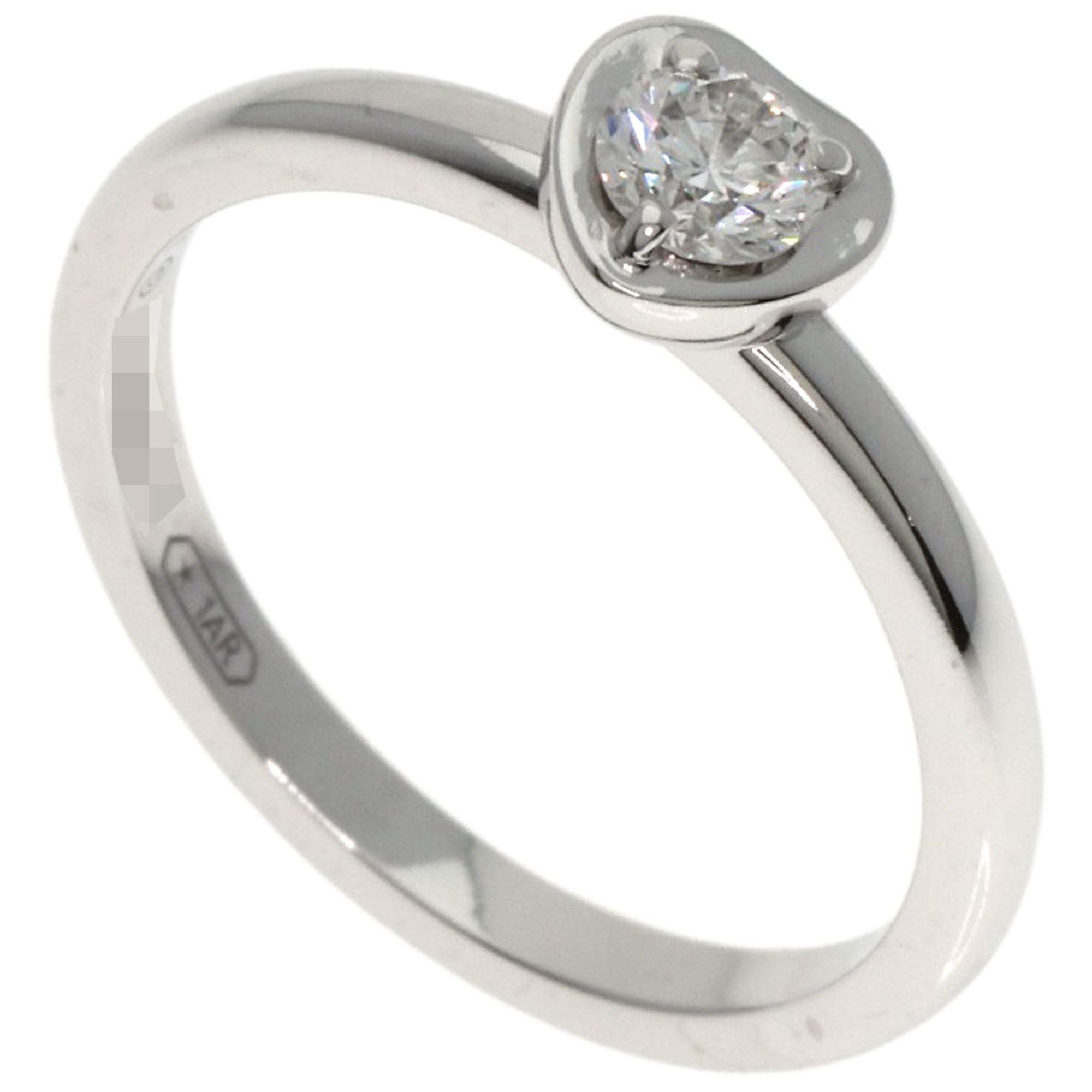 Cartier D'Amour Diamond #47 Ring 18K White Gold Women's CARTIER