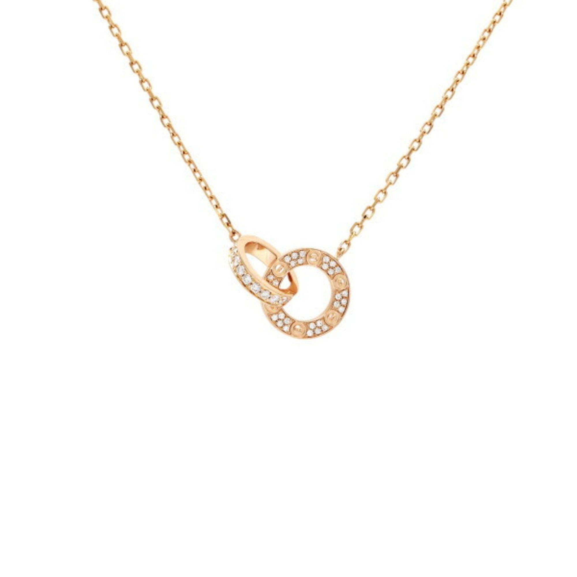Cartier Love 18K Pink Gold Necklace