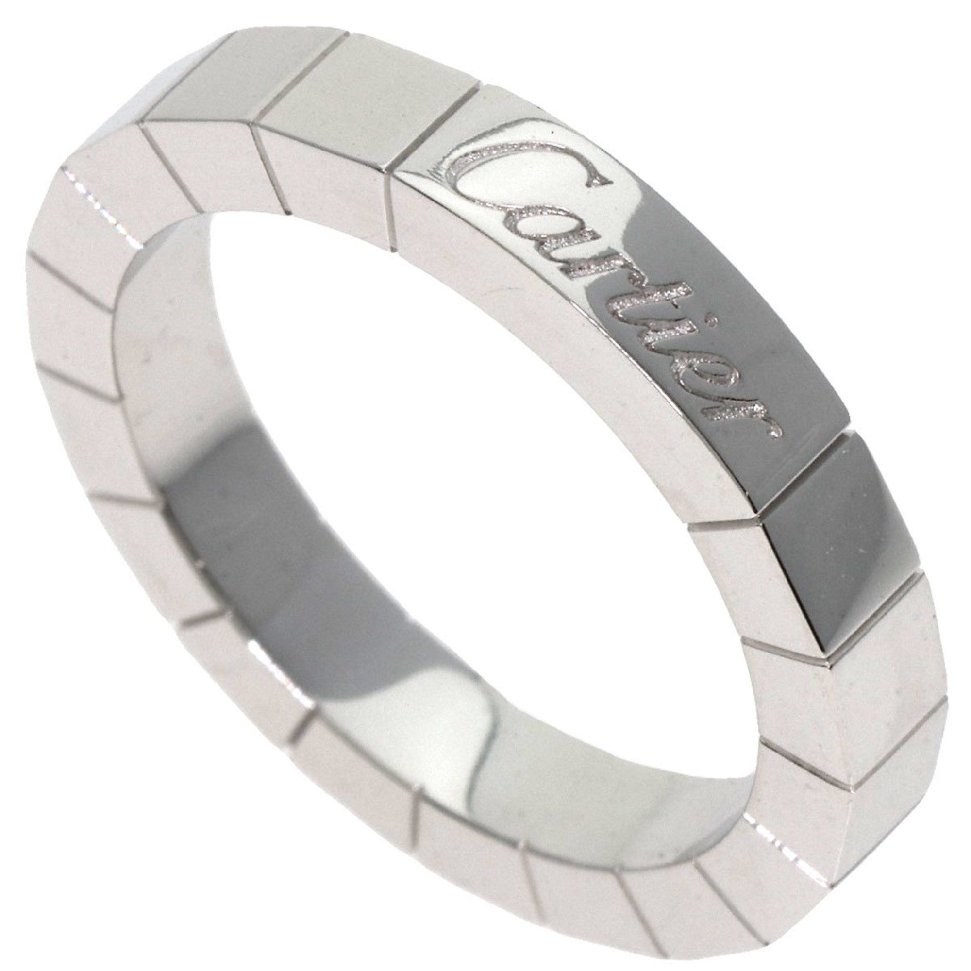 Cartier Lanier #47 Ring, 18K White Gold, Women's, CARTIER