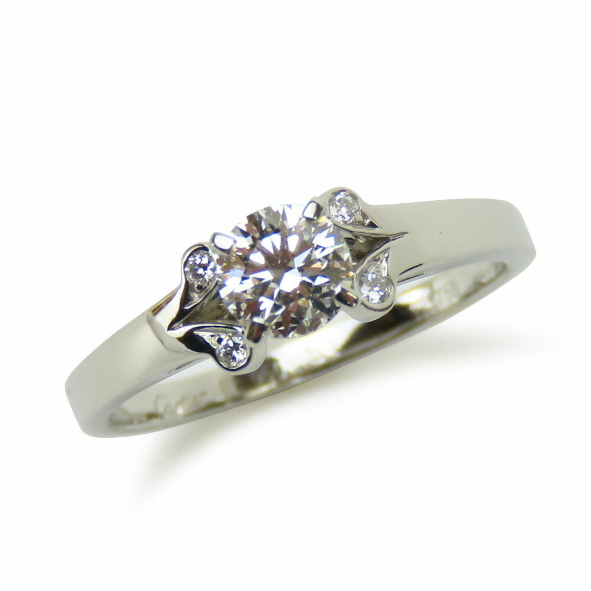 Cartier Ring Ballerina 51 Pt950 Diamond Approx. 4.1g Platinum Accessory Women's CARTIER