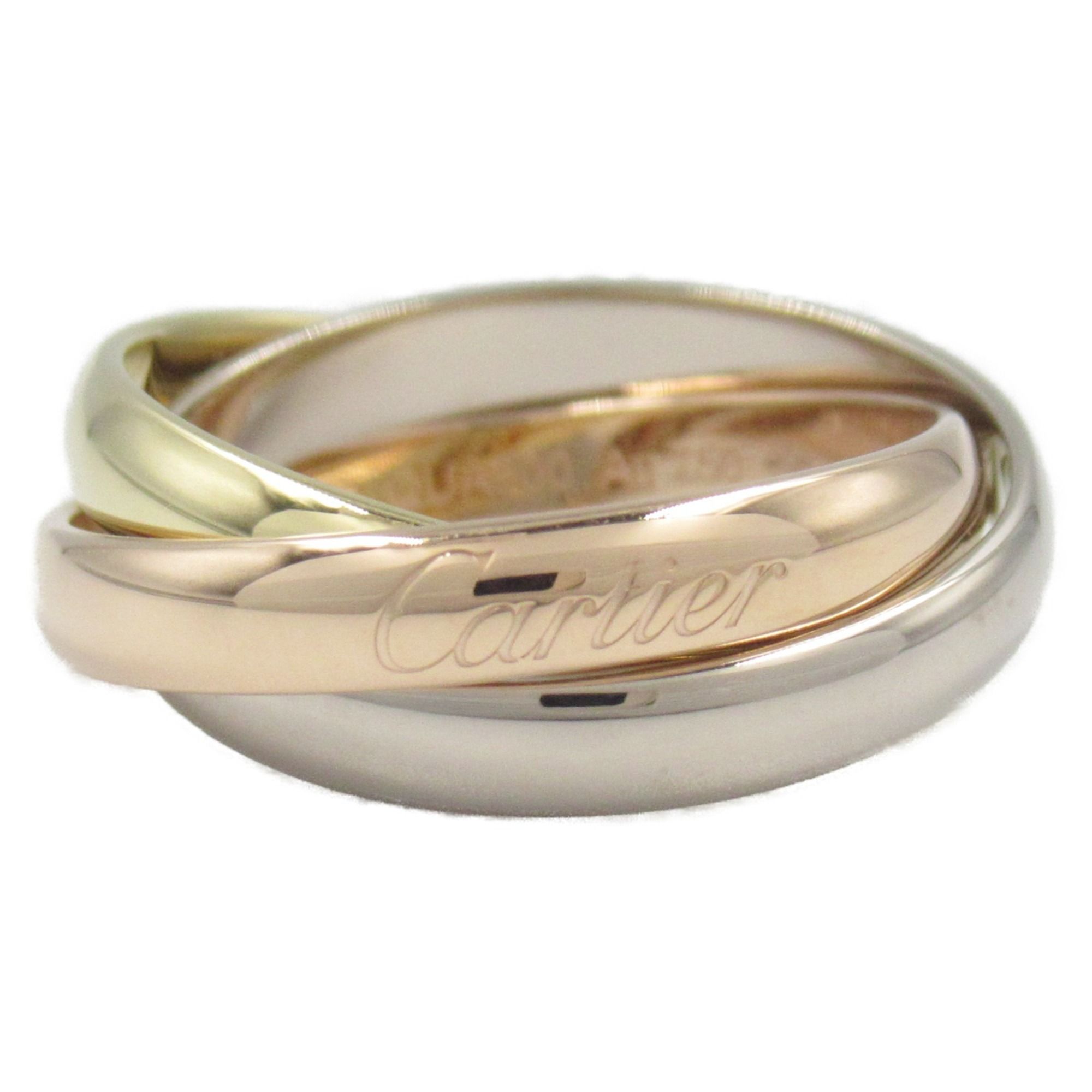 Cartier Trinity Ring Classic 18K (Yellow Gold) 18KWG (White 18KPG (Pink Women's Gold CRB4052752