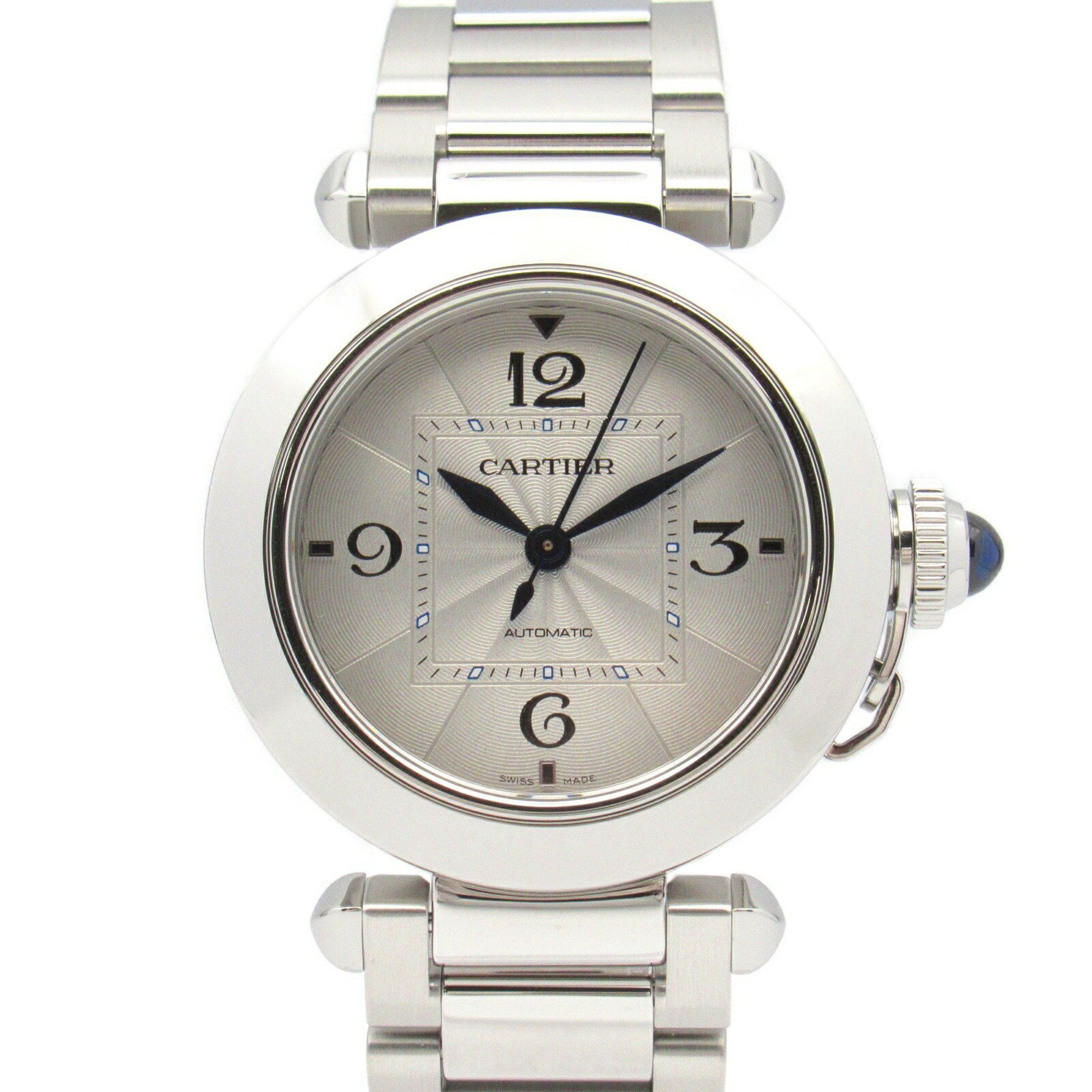 CARTIER Pasha de Cartier watch, stainless steel, boys, silver, WSPA0013
