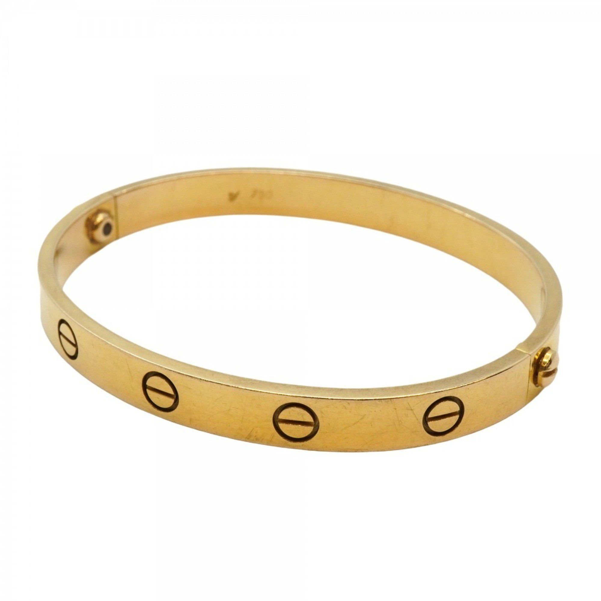 Cartier Bangle Love Bracelet 18KYG Yellow Gold Men's Women's