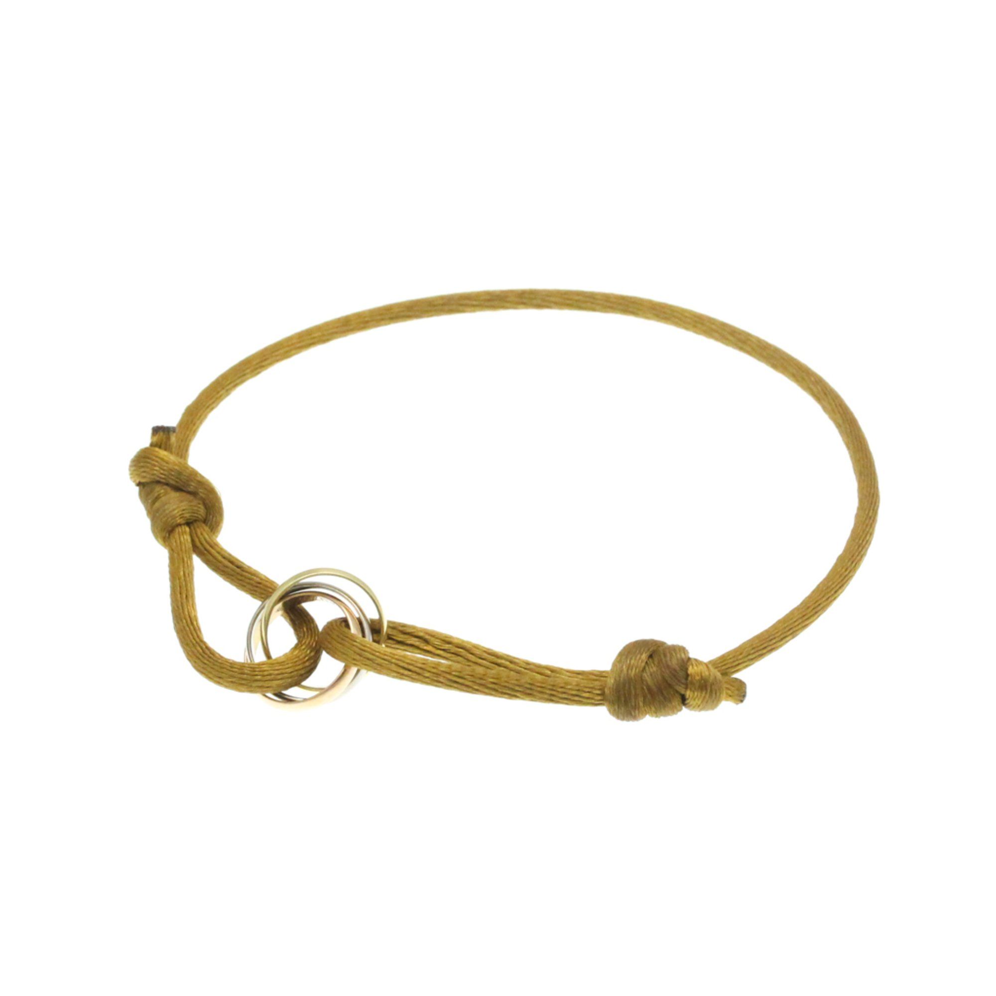 Cartier Trinity Cord Bracelet B6016700 Pink Gold (18K),White Gold (18K),Yellow Gold (18K) No Stone C
