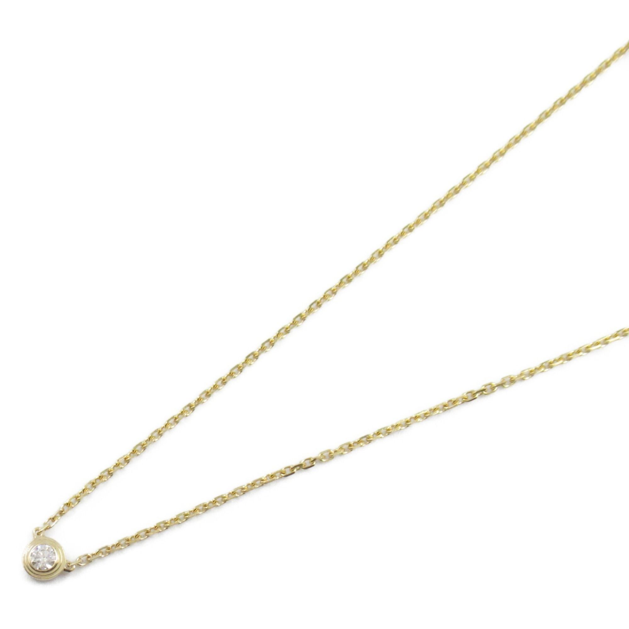 Cartier Amour Necklace XS 18K (Yellow Gold) Diamond Ladies Clear