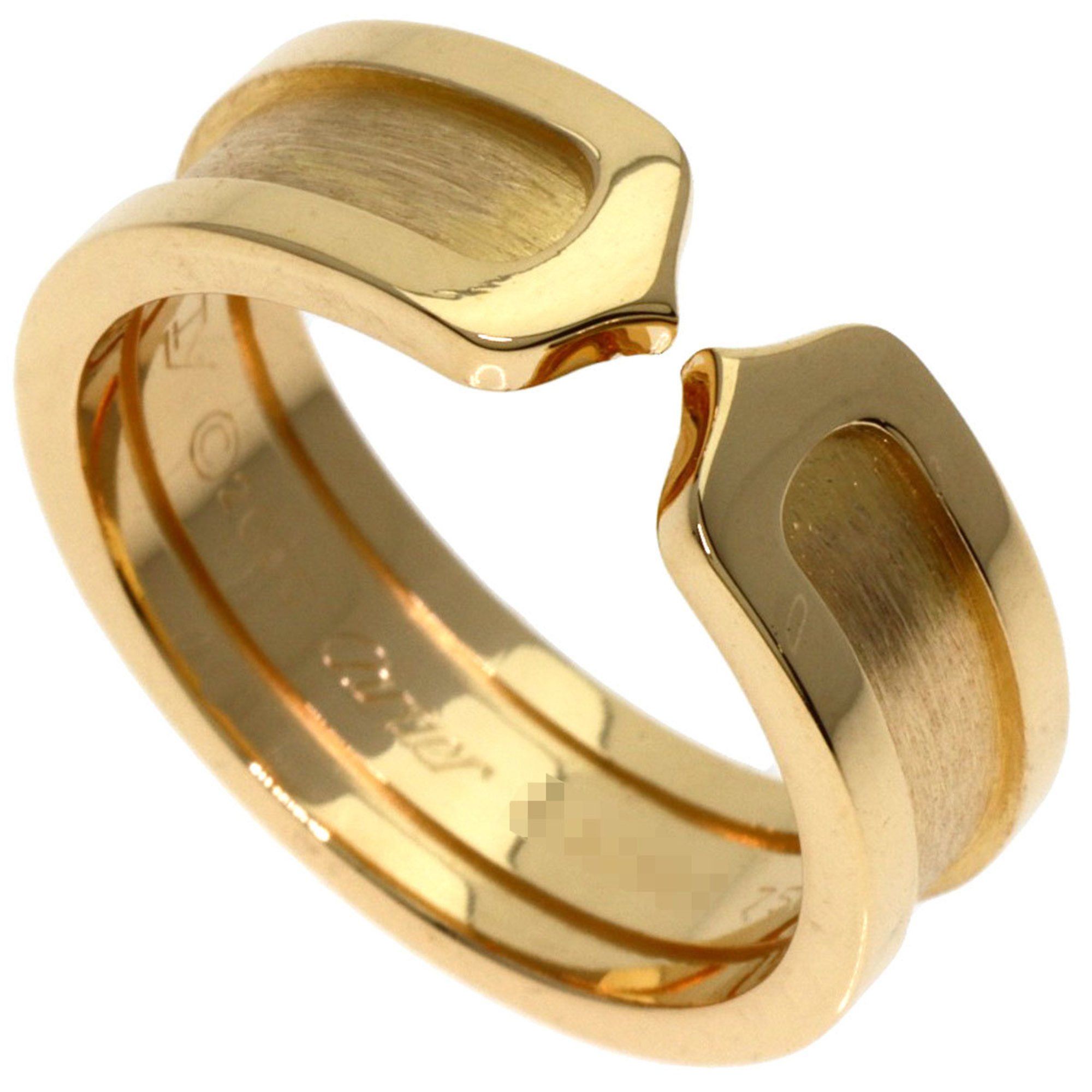 Cartier C2 #53 Ring, 18K Yellow Gold, Women's, CARTIER