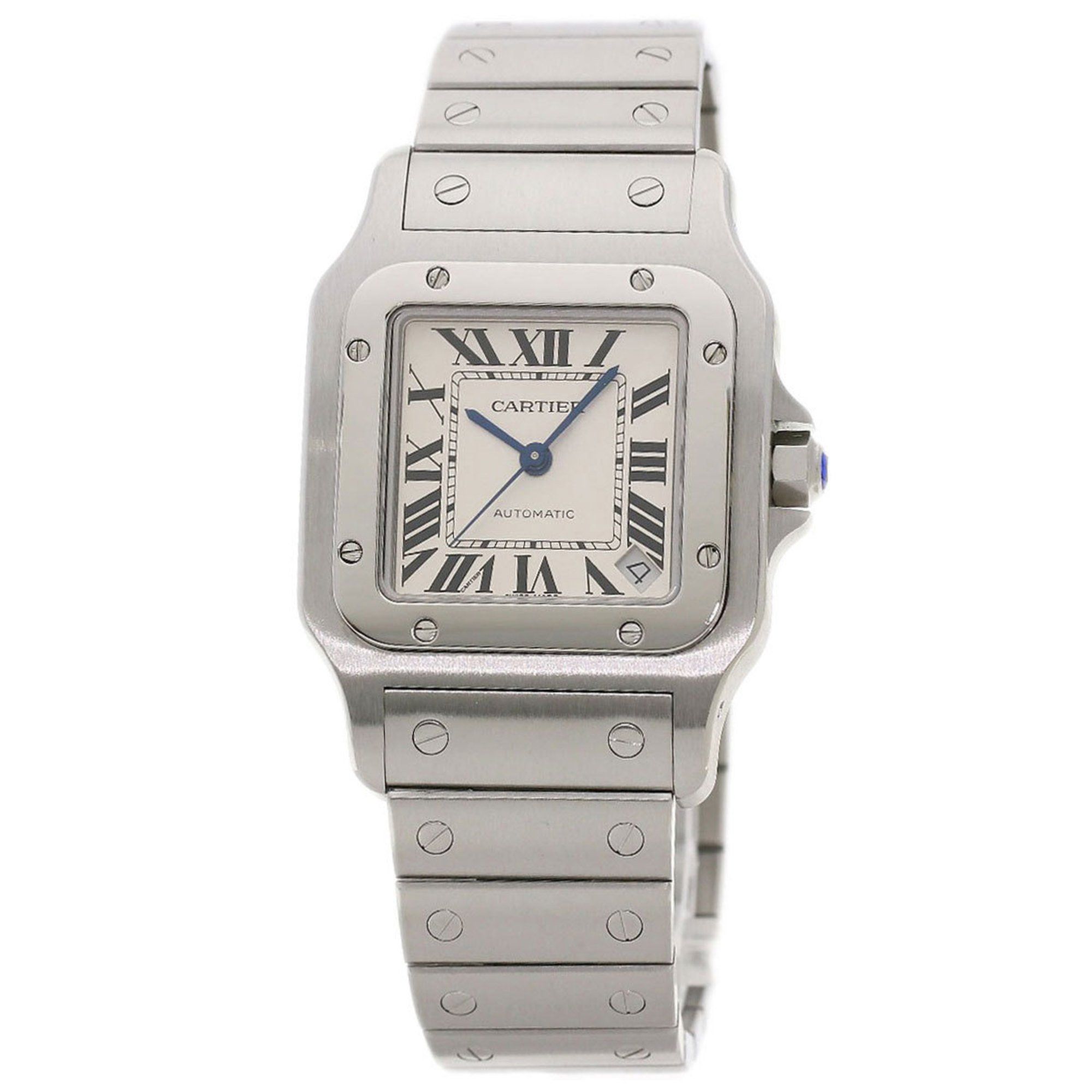 Cartier W20098D6 Santos Galbe XL Watch Stainless Steel SS Men's CARTIER