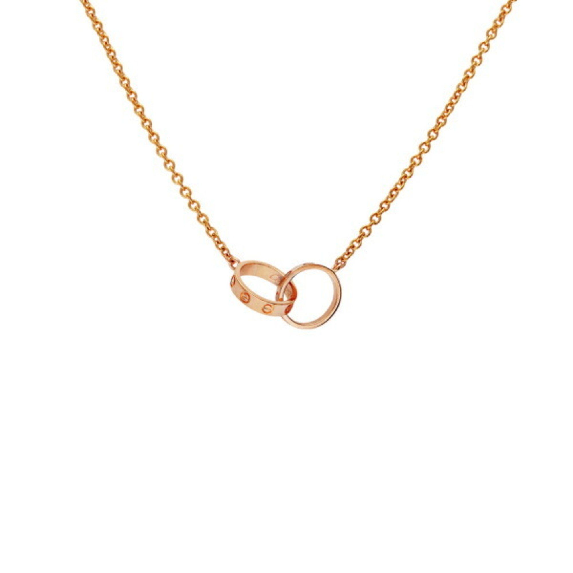 Cartier Love 18K Pink Gold Necklace