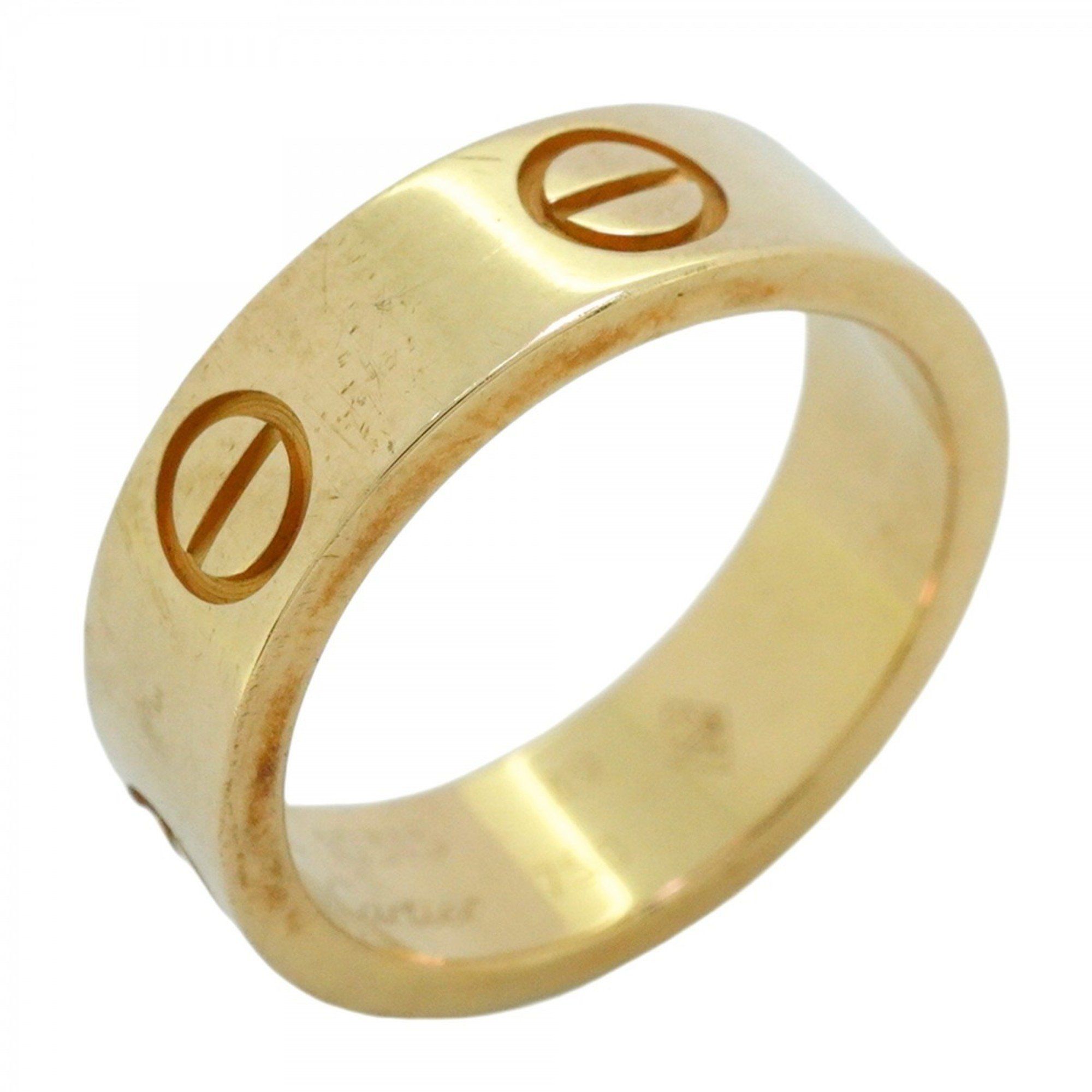 Cartier Ring Love 18KYG Yellow Gold #49 Ladies