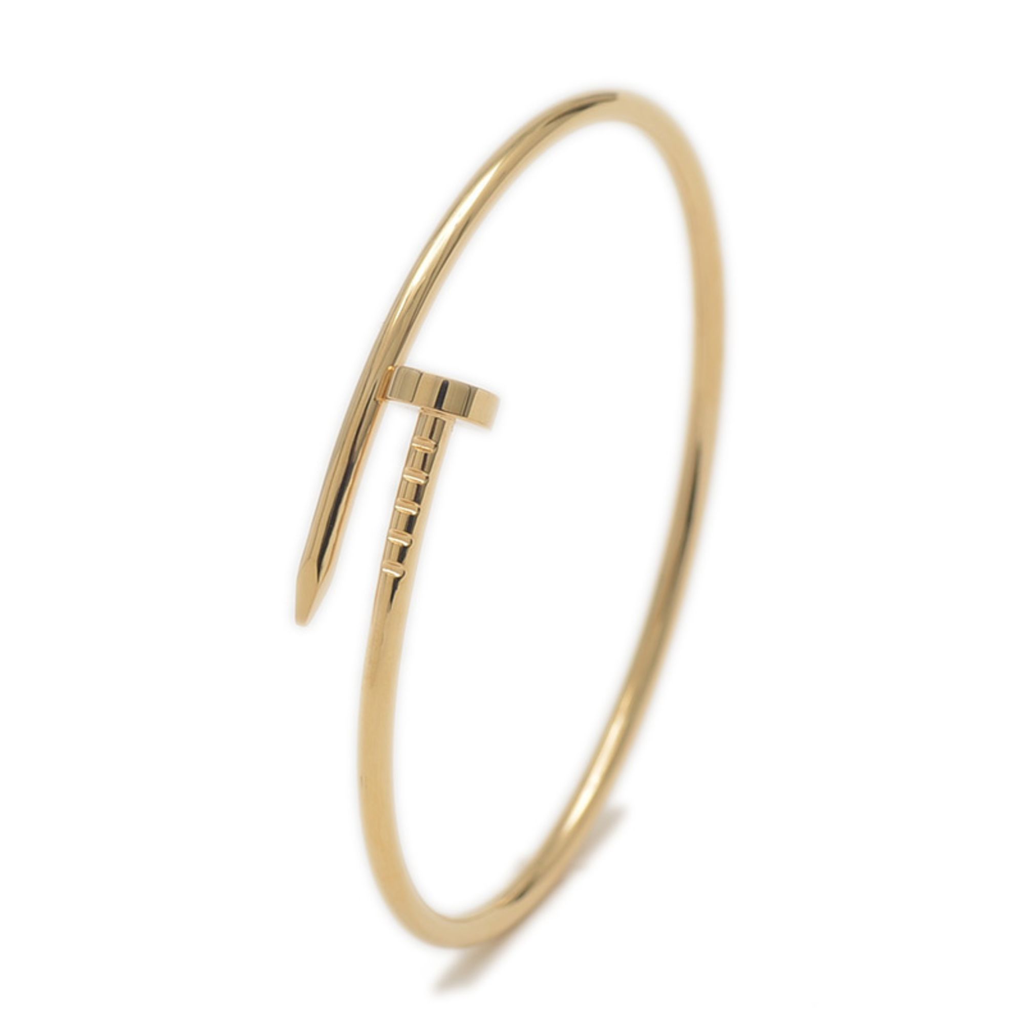 Cartier Juste Unclou SM Bracelet K18YG #16 B60626