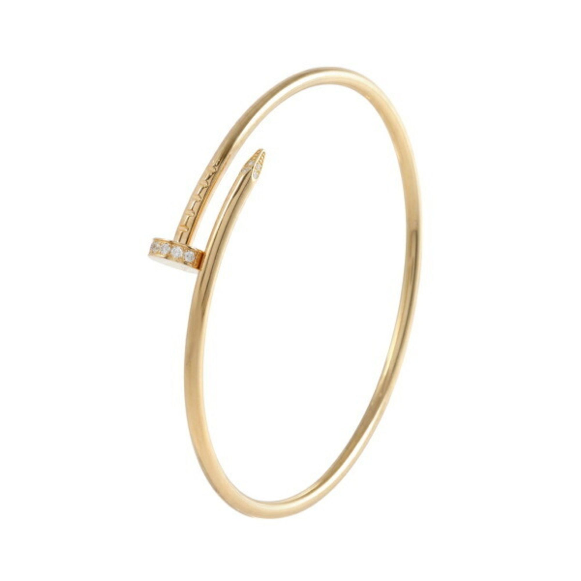Cartier Juste un Clou Small Size K18 Yellow Gold Bracelet