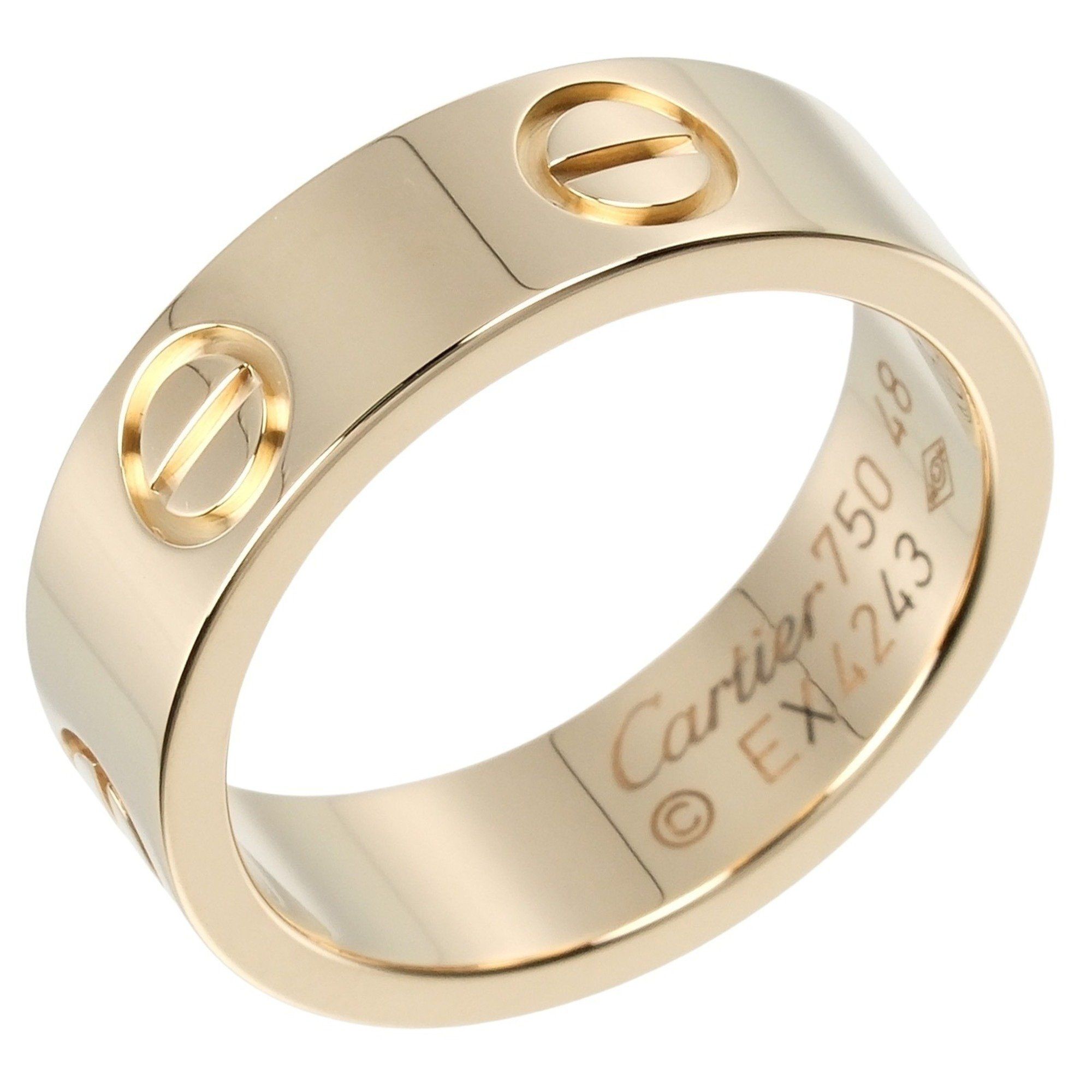 Cartier Love size 8 ring, K18YG yellow gold, approx. 6.16g