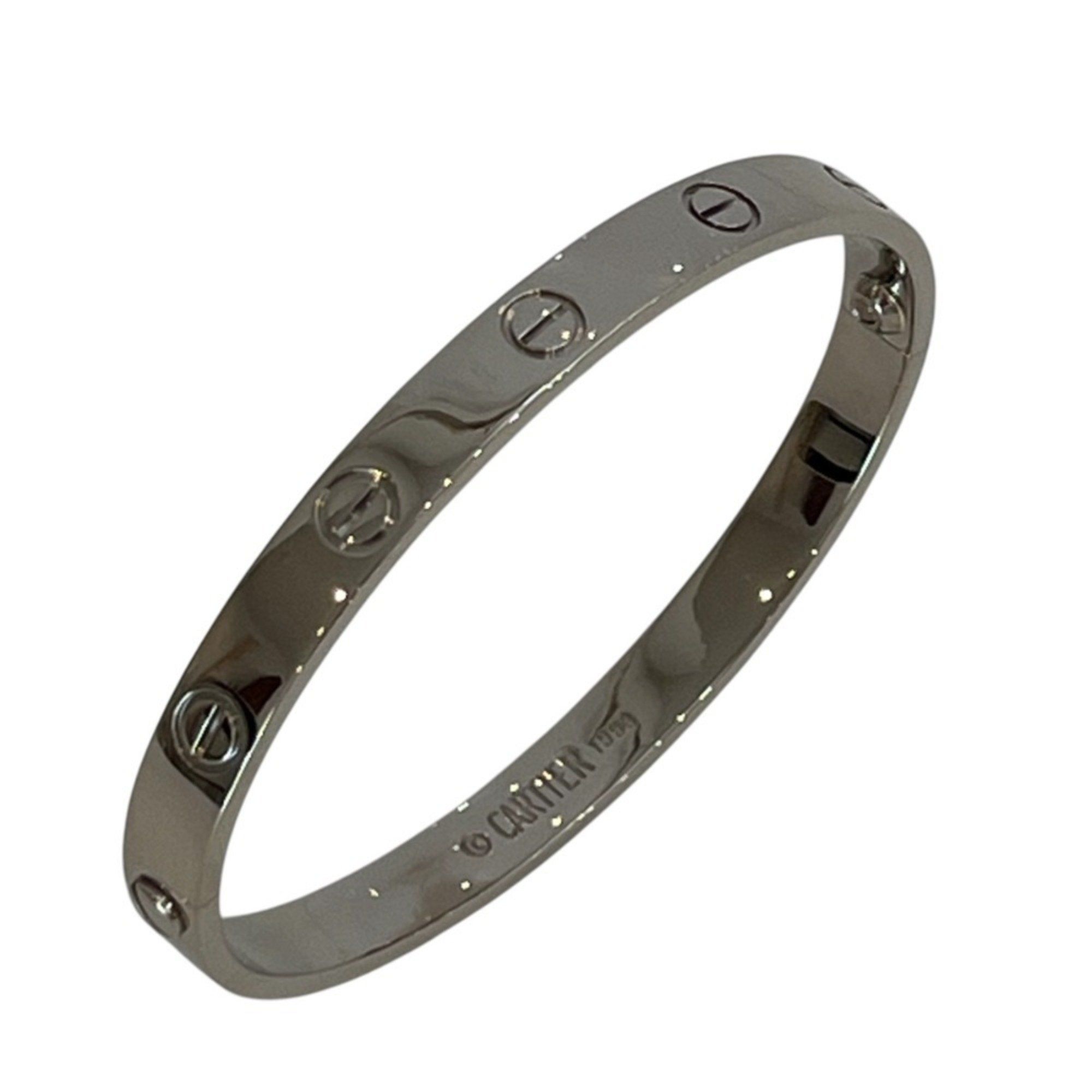 Cartier Love Bracelet 750 White Gold for Women