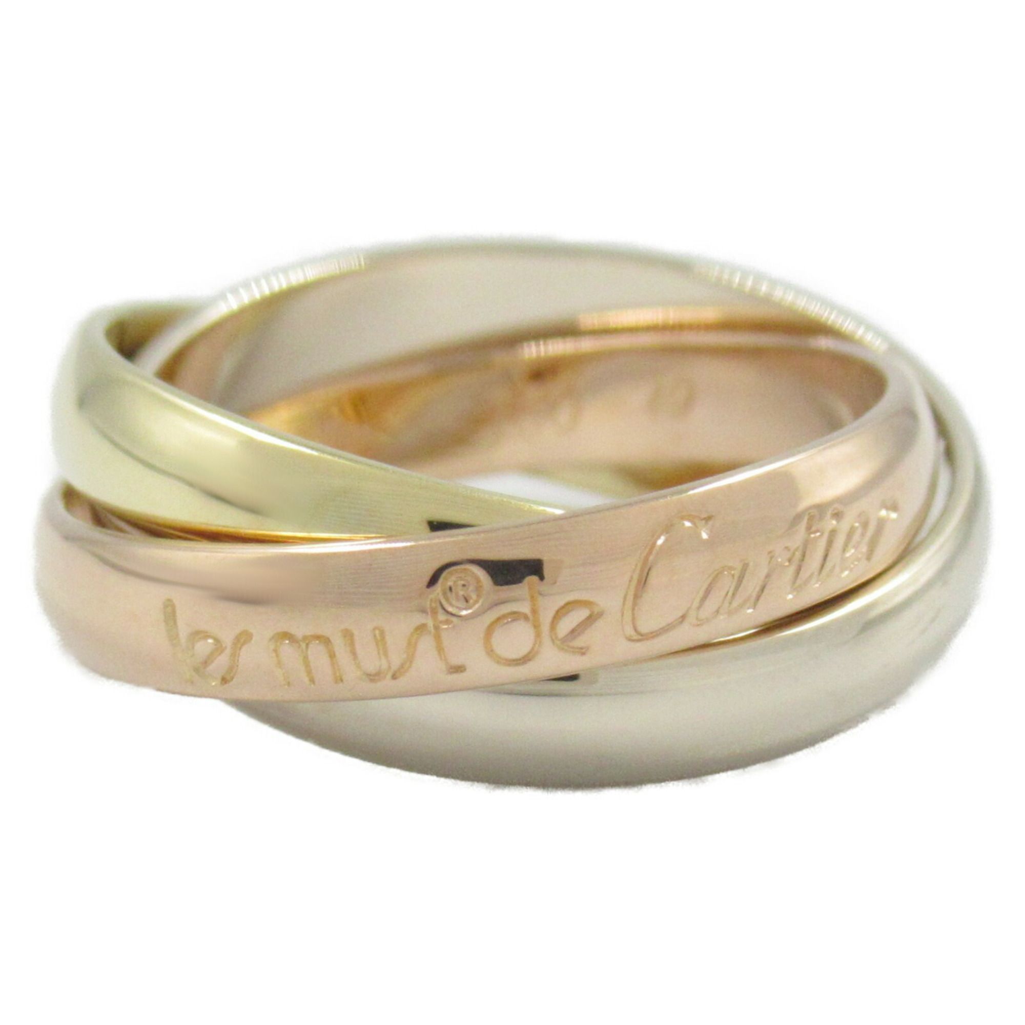 Cartier Trinity Ring 18K (yellow gold) 18KWG (white 18KPG (pink Women's Gold