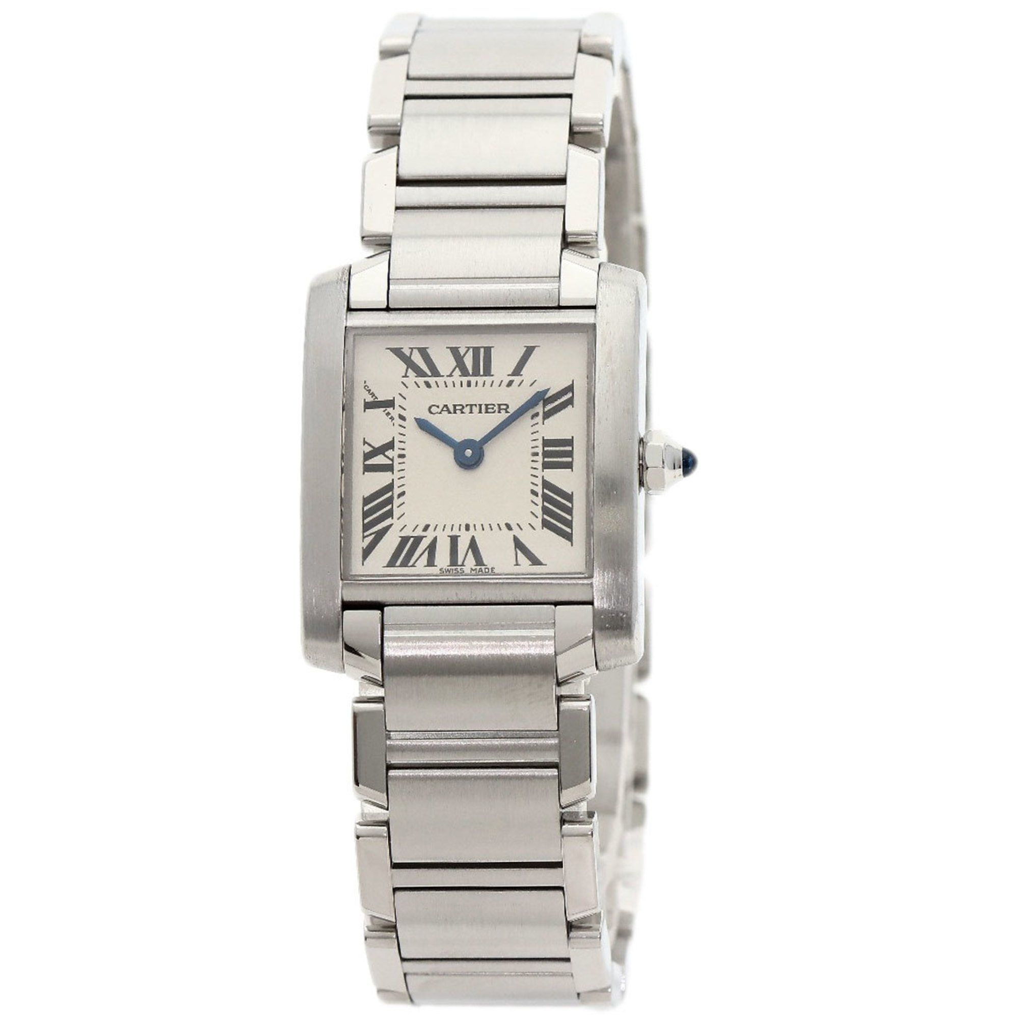 Cartier W51008Q3 Tank Francaise SM Watch Stainless Steel SS Ladies CARTIER