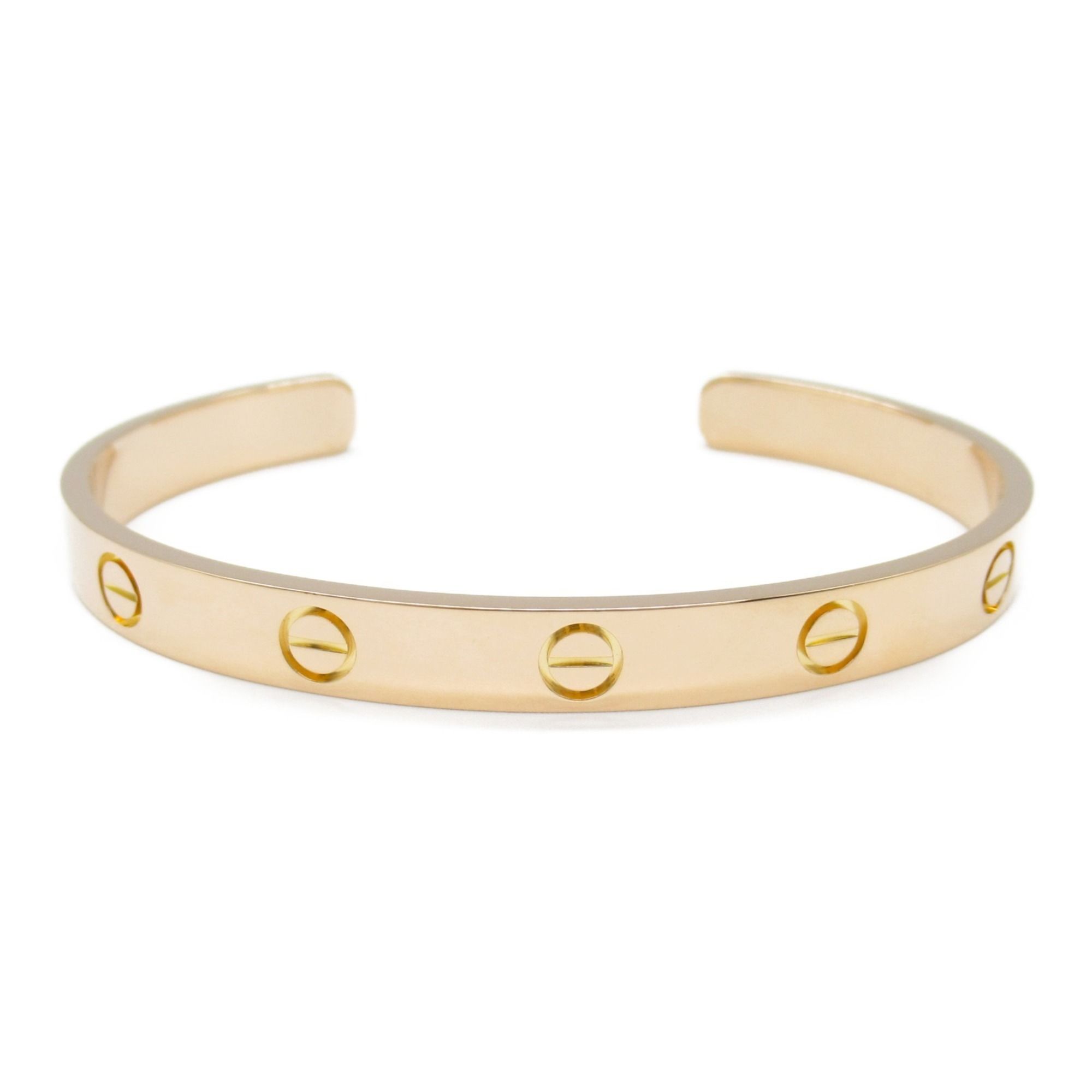 Cartier Love Bangle 18KPG (Pink Gold) Women's Gold