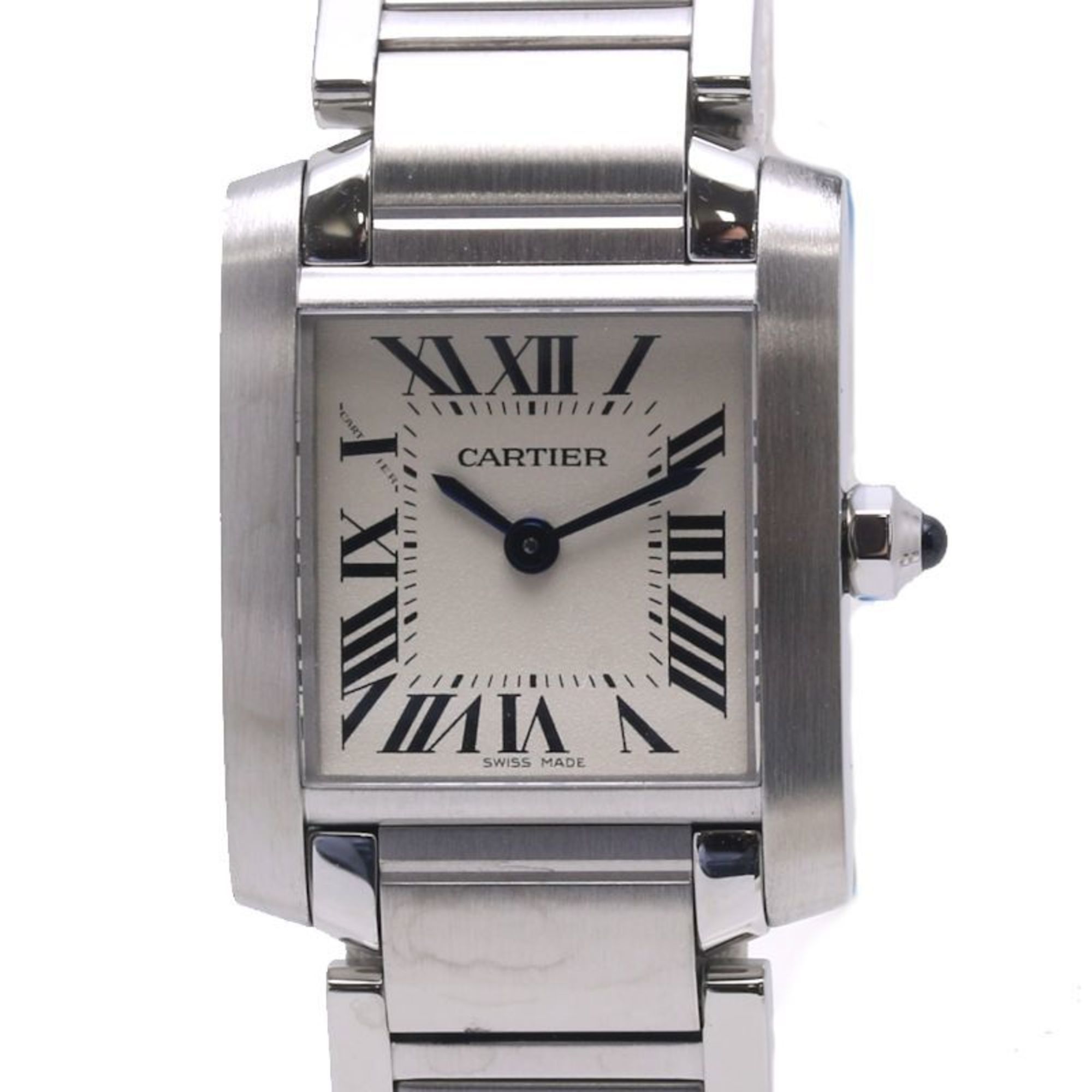 CARTIER Tank Francaise SM W51008Q3 Final Model Stainless Steel Ladies 39936 Watch