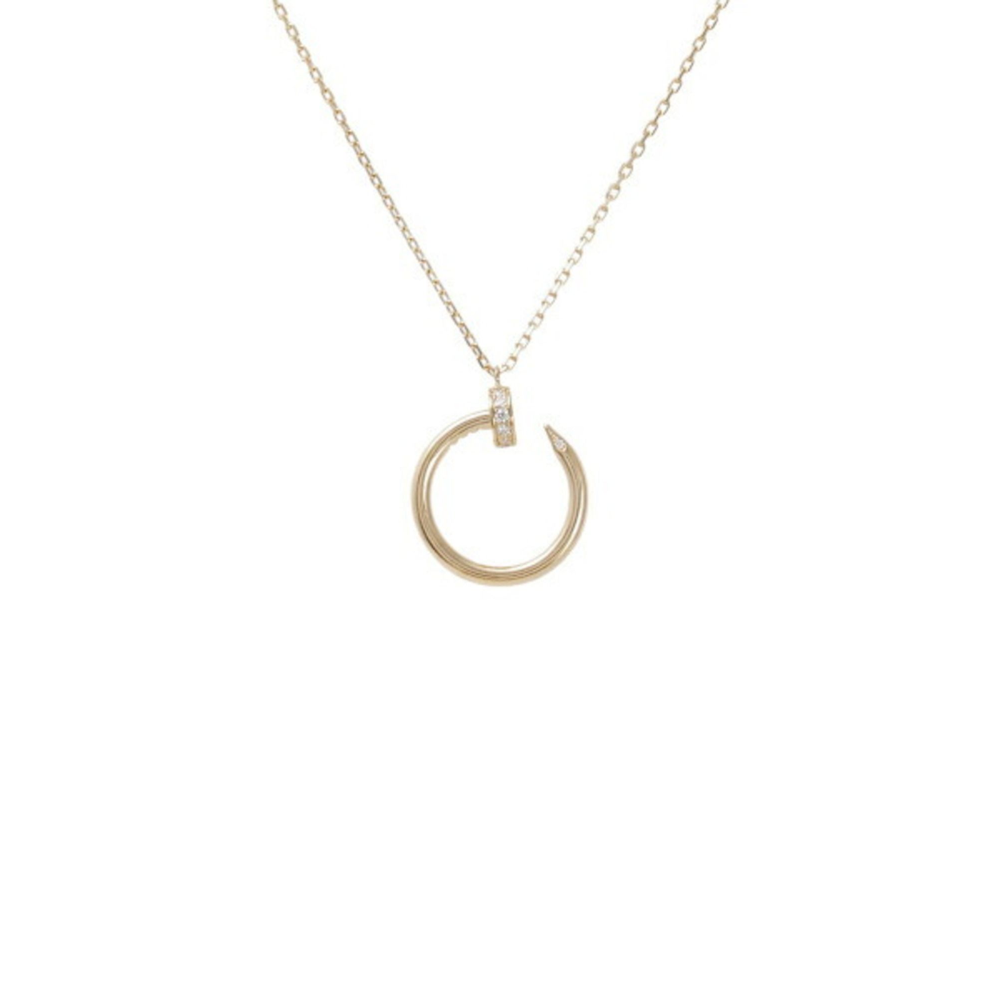 Cartier Juste un Clou Diamond 18K Yellow Gold Necklace