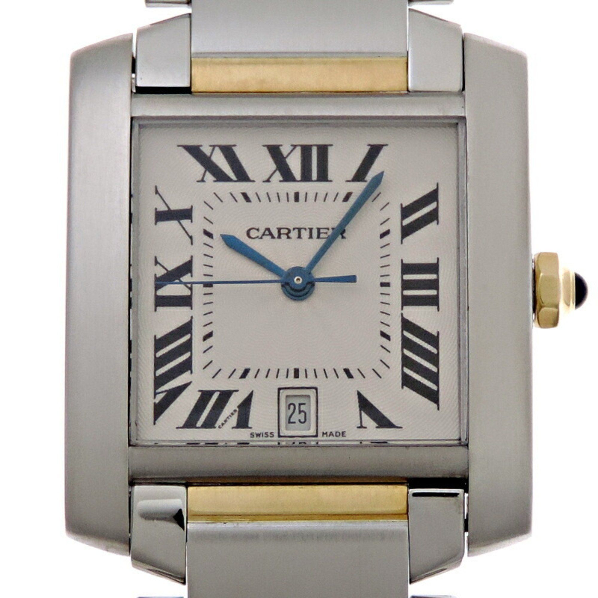 Cartier Tank Francaise Watch LM Men's W51005Q4