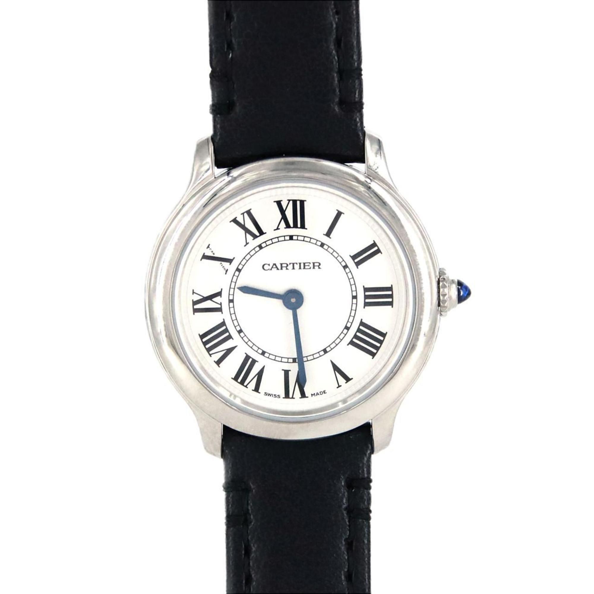 Cartier Ronde Must de WSRN0030 SS Wristwatch Quartz