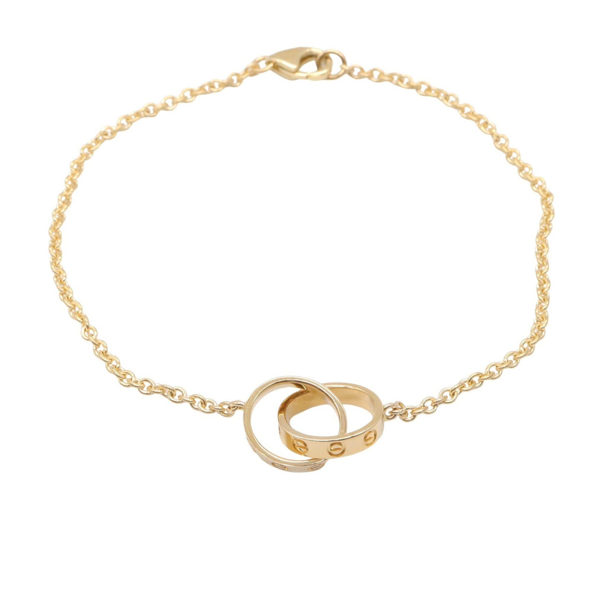 CARTIER Baby Love Bracelet 18K (Yellow Gold) Men's Women's Gold