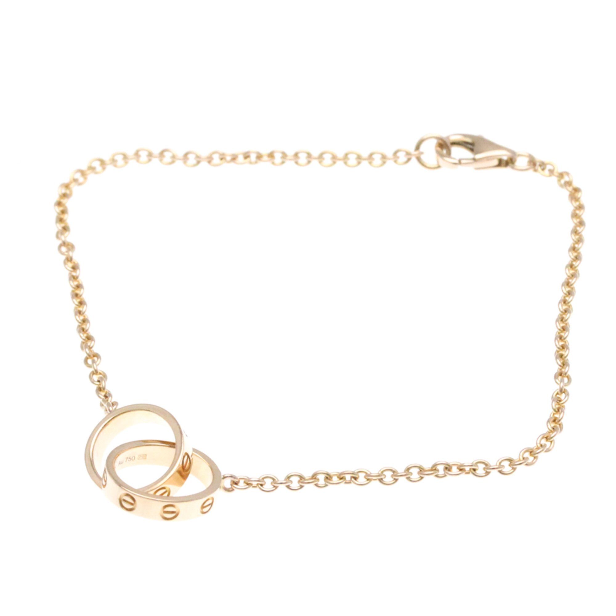 Cartier Baby Love Bracelet Pink Gold (18K) No Stone Charm Bracelet Pink Gold