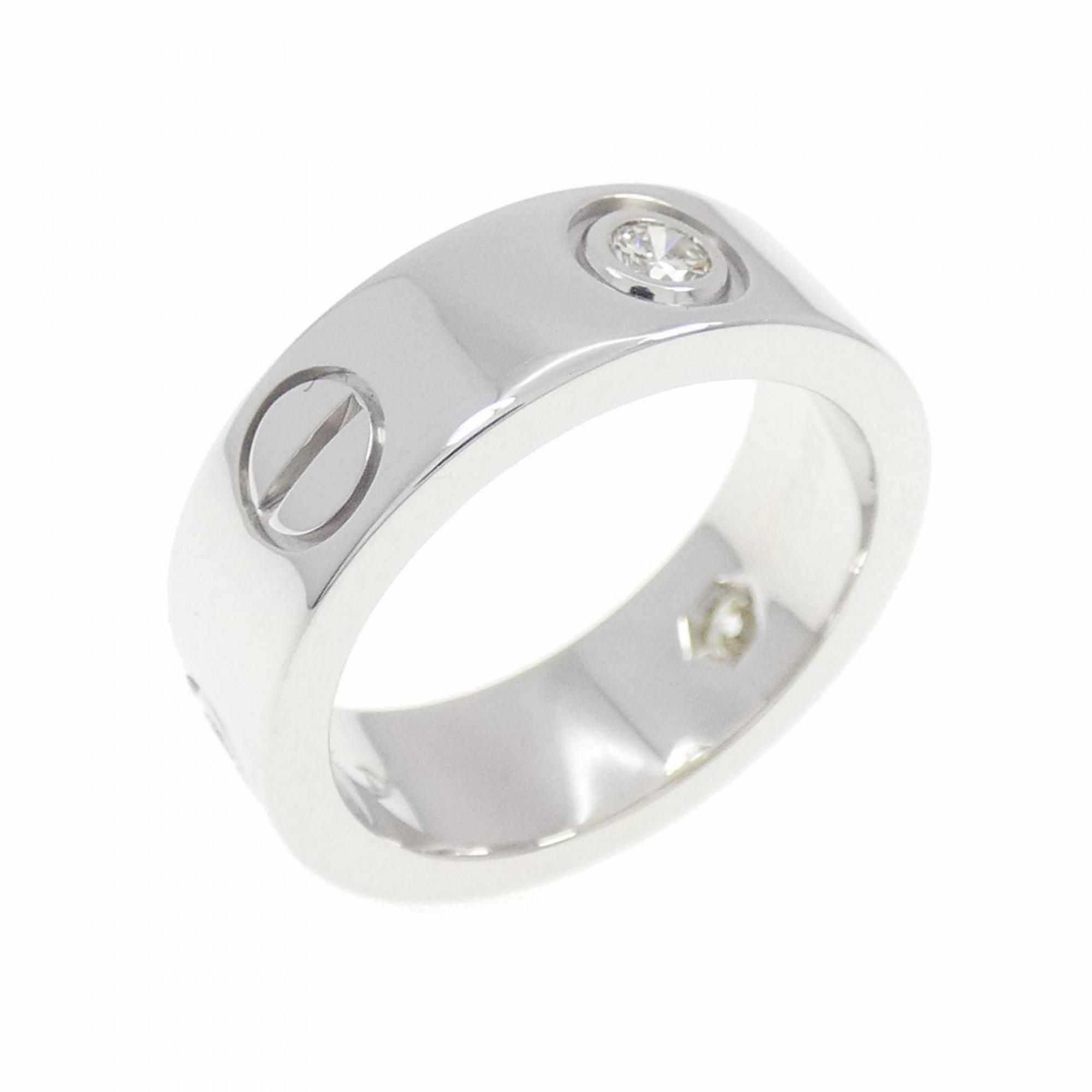 Cartier Love Half Diamond Ring
