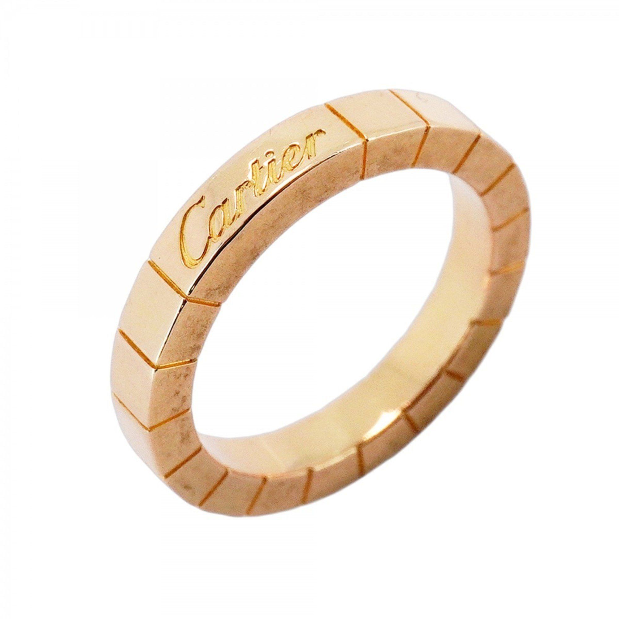 Cartier Ring Lanier 18KPG Pink Gold #48 Ladies