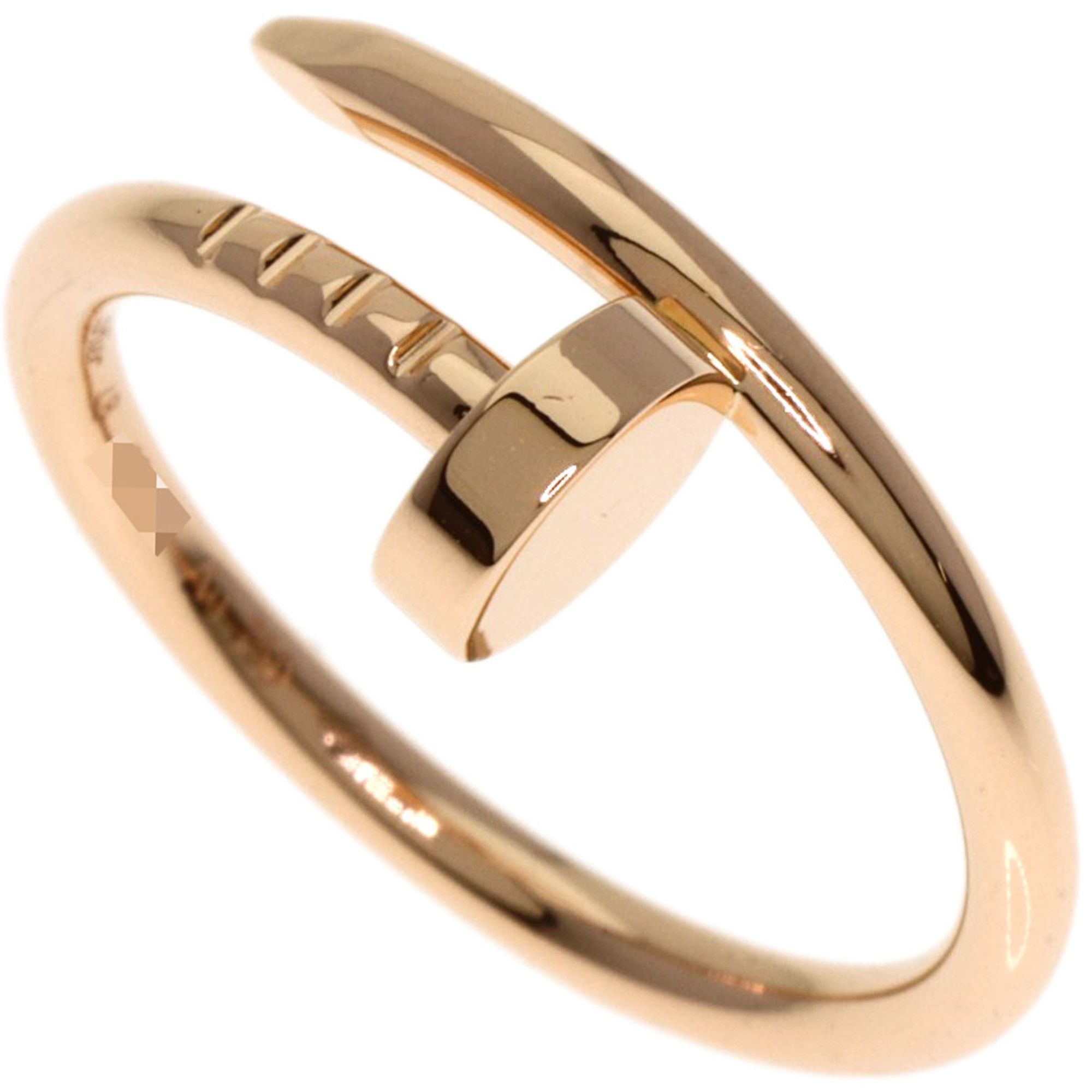 Cartier Juste un Clou Small Model #48 Ring 18K Pink Gold Women's CARTIER