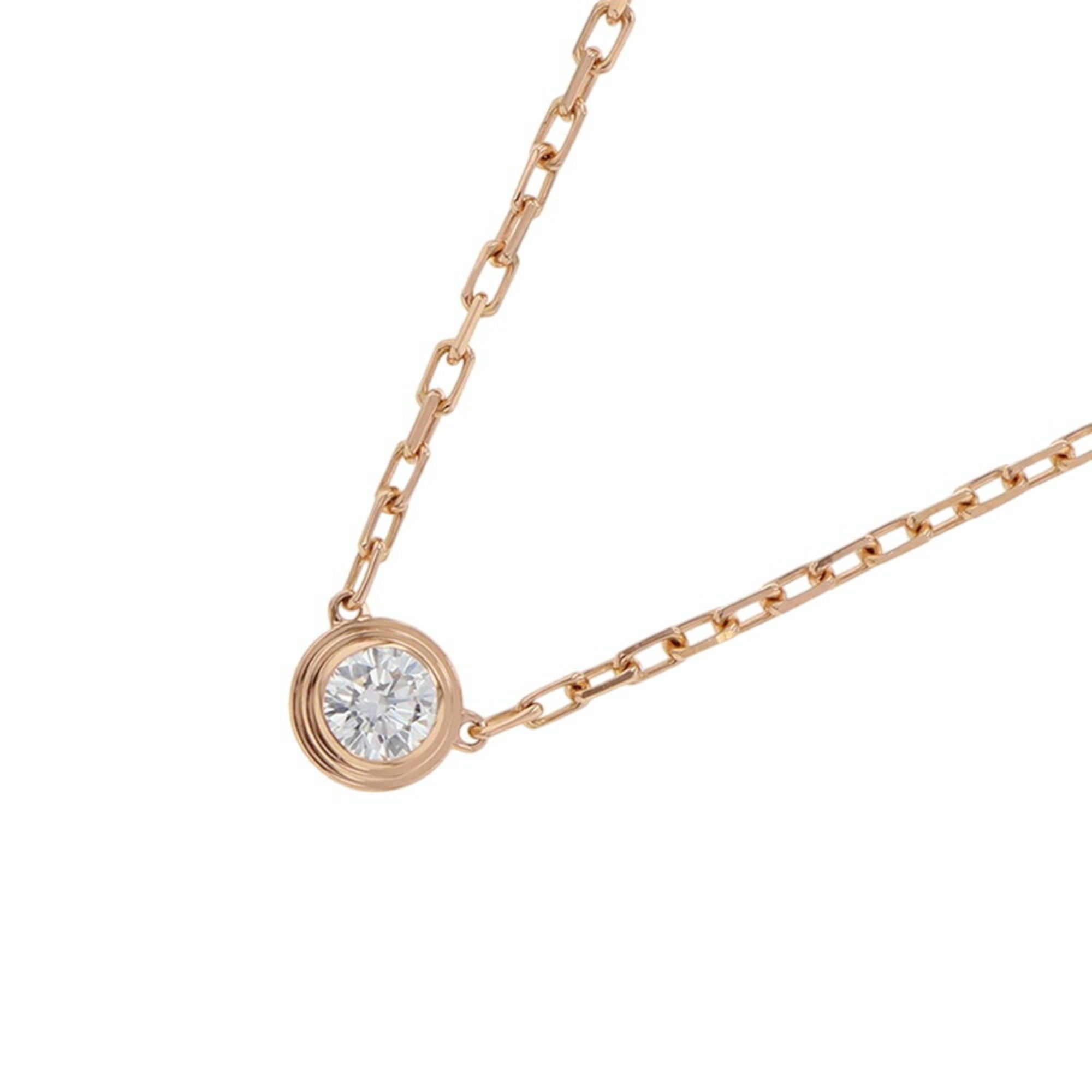 Cartier Necklace Amour Small Model Diamond 1P Total 0.09ct 18KPG B7215700