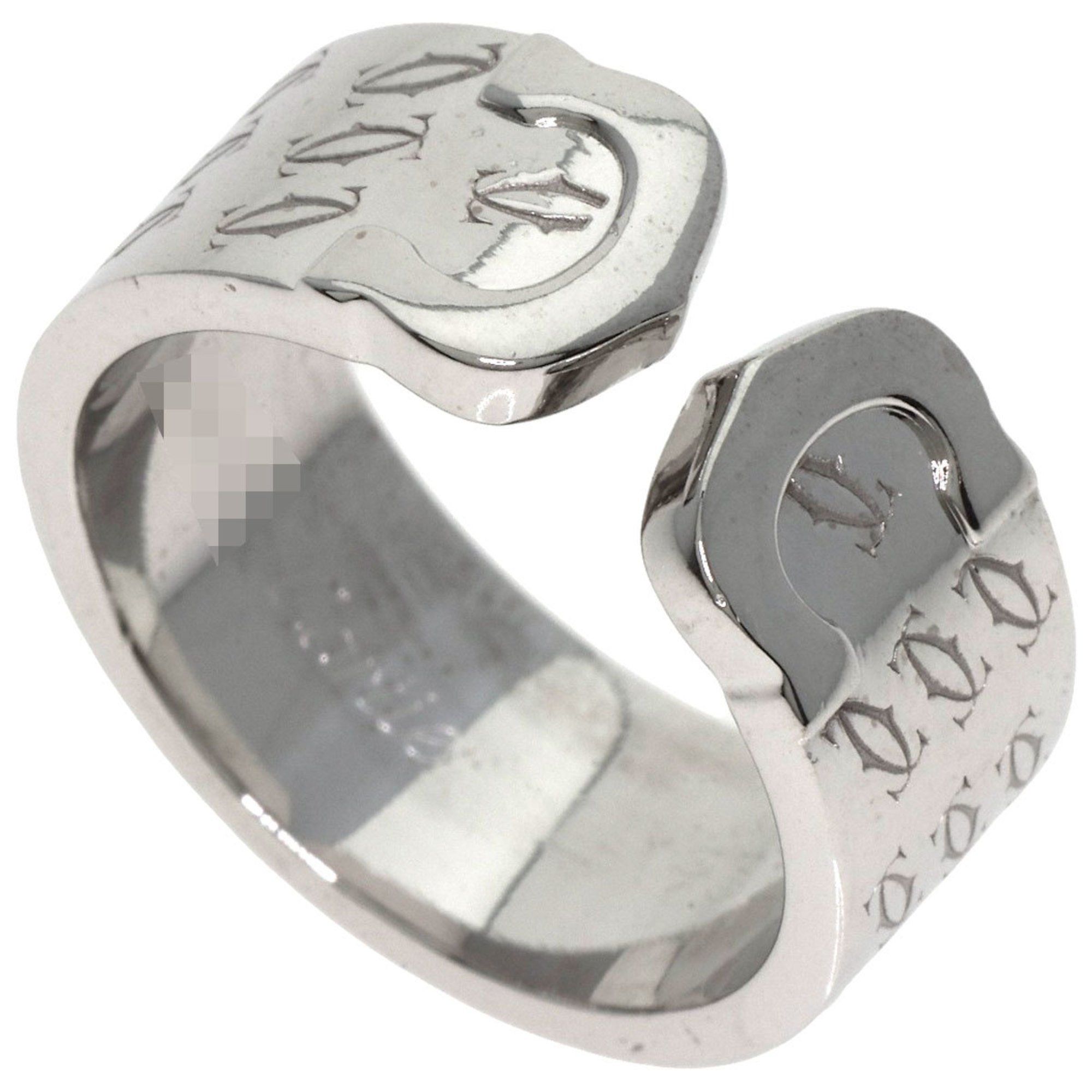Cartier C2 2000 Limited Edition #52 Ring, 18K White Gold, Women's, CARTIER