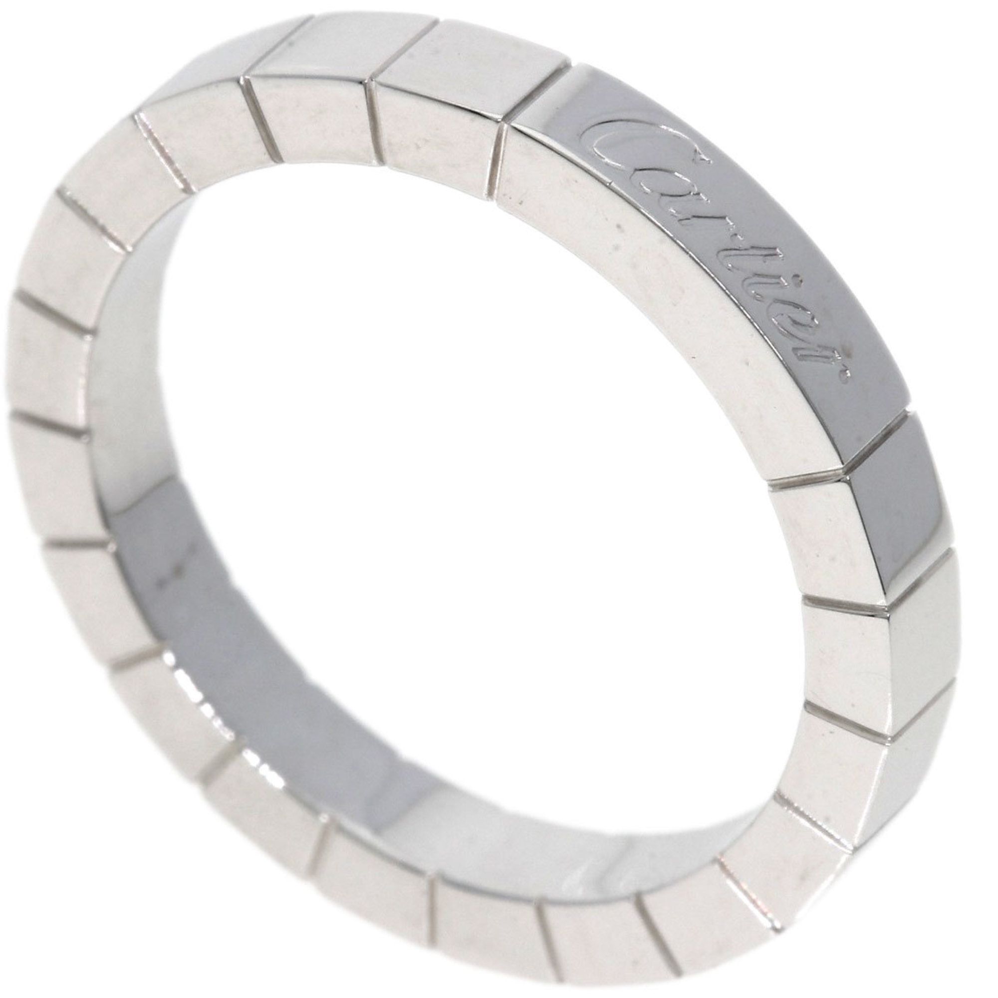 Cartier Lanier #55 Ring 18K White Gold Women's CARTIER