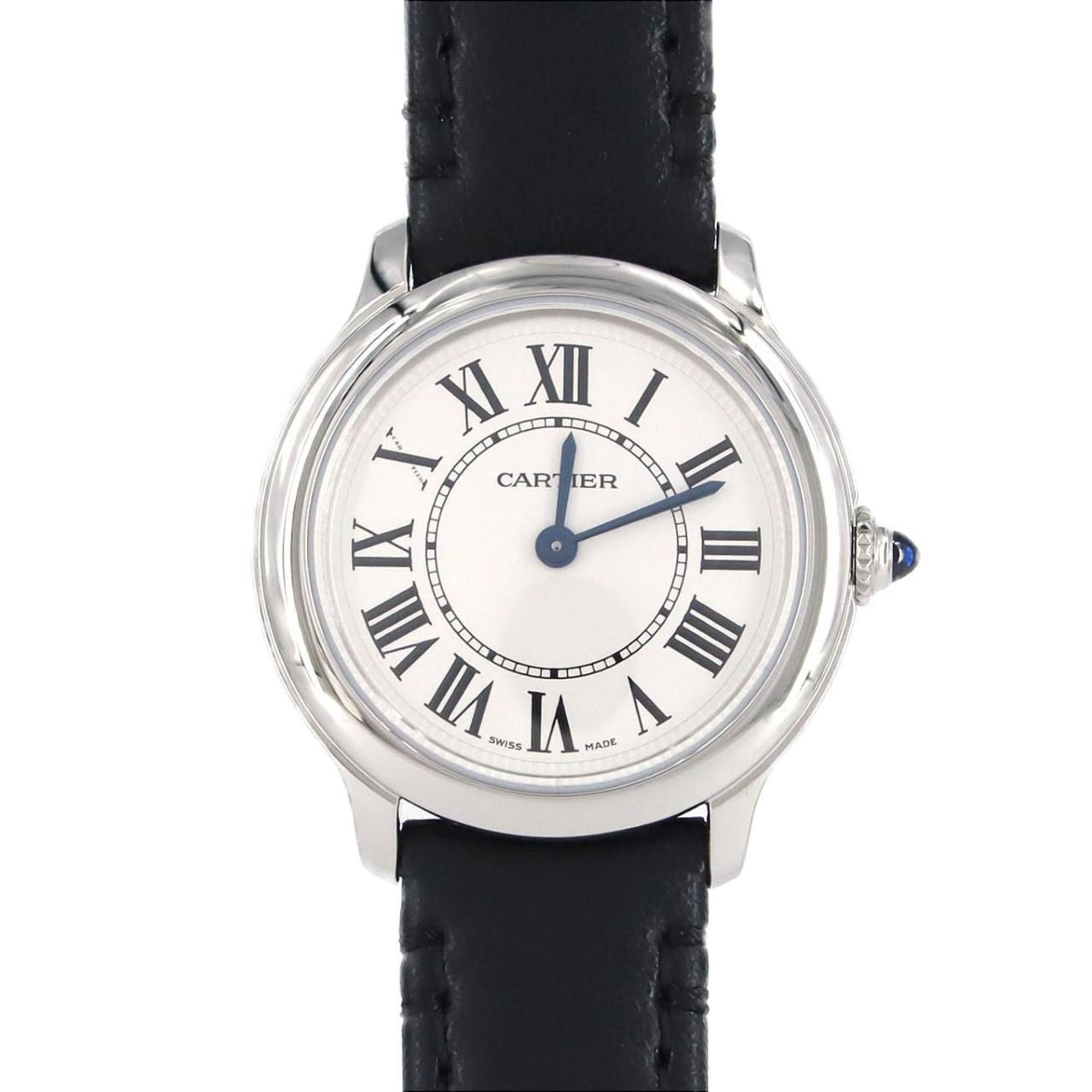 Cartier Ronde Must de WSRN0030 SS Wristwatch Quartz